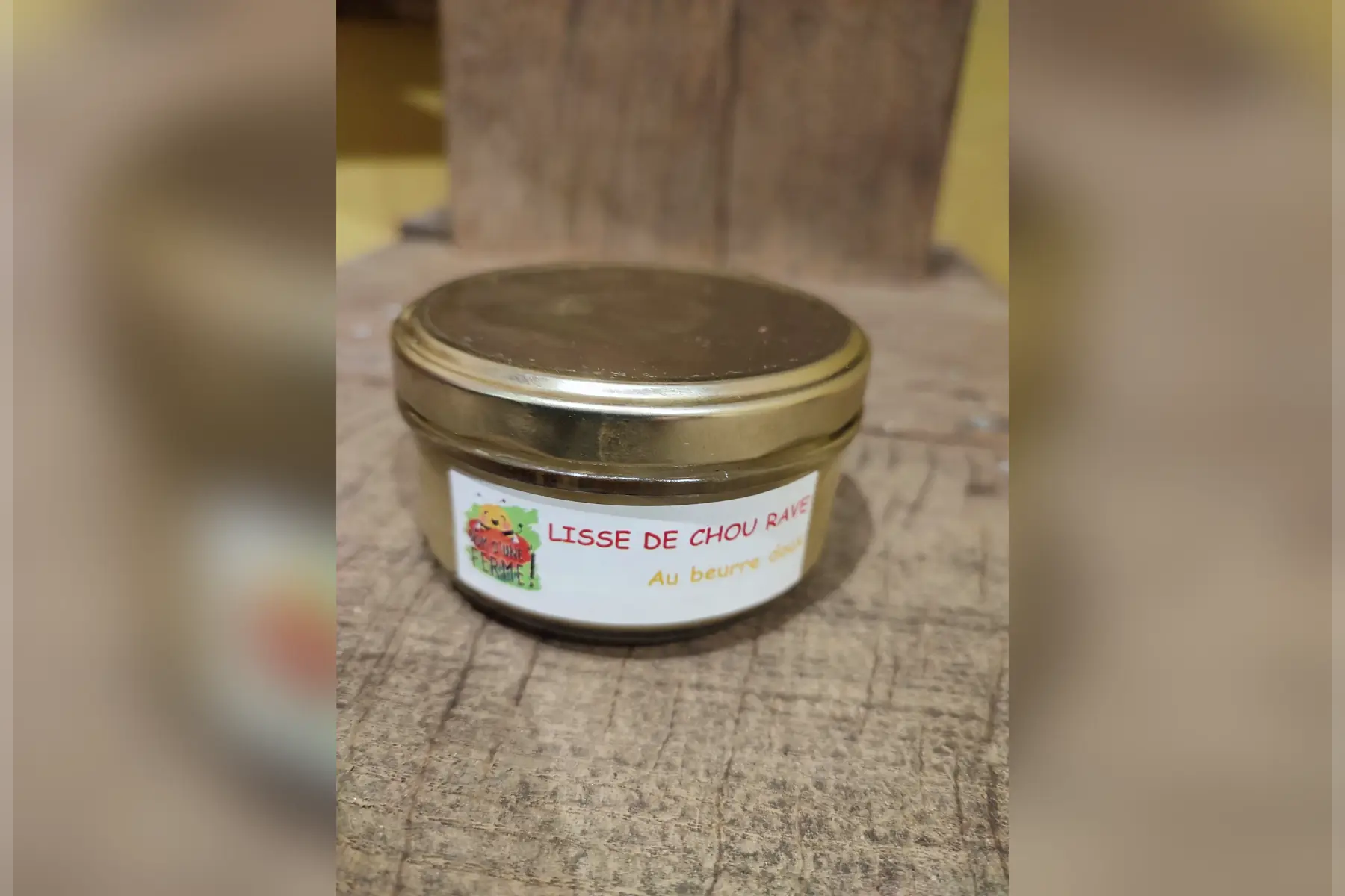 lisse de choux rave au beurre doux