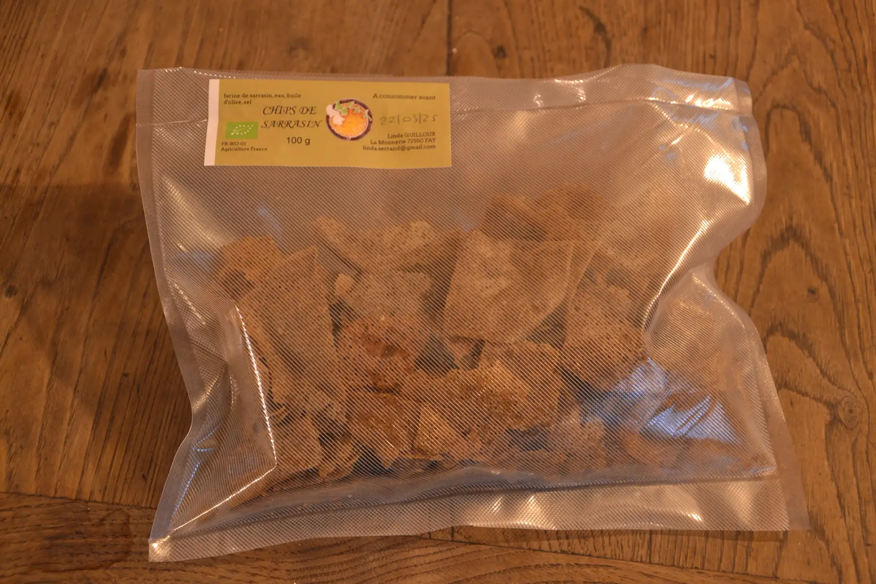 Chips de sarrasin 100g