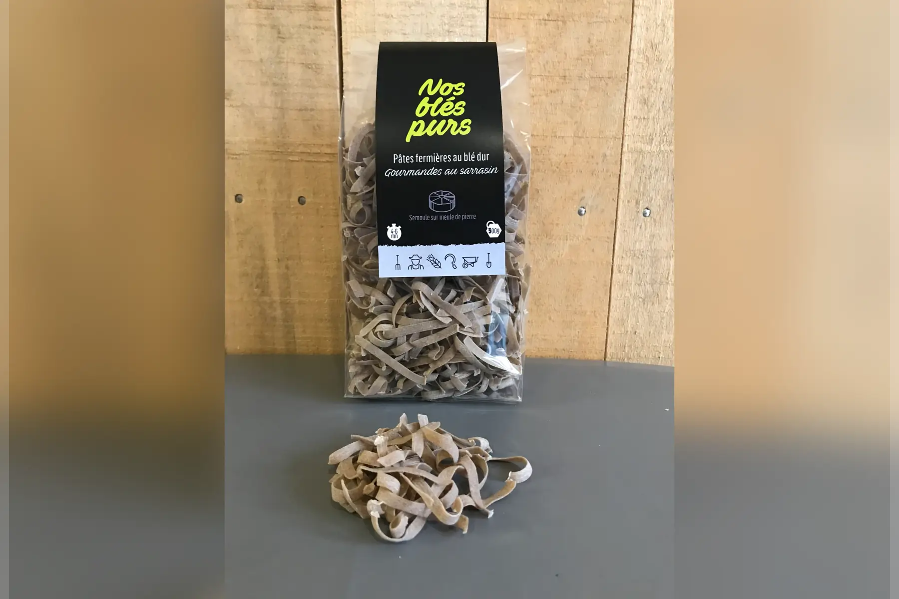 gourmandes au sarrasin-pâtes fermières au blé dur et au sarrasin