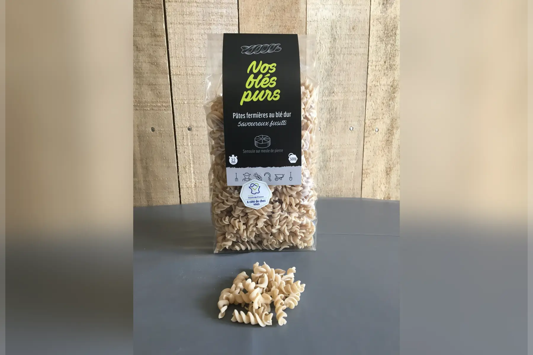 fusilli-pâtes fermières au blé dur