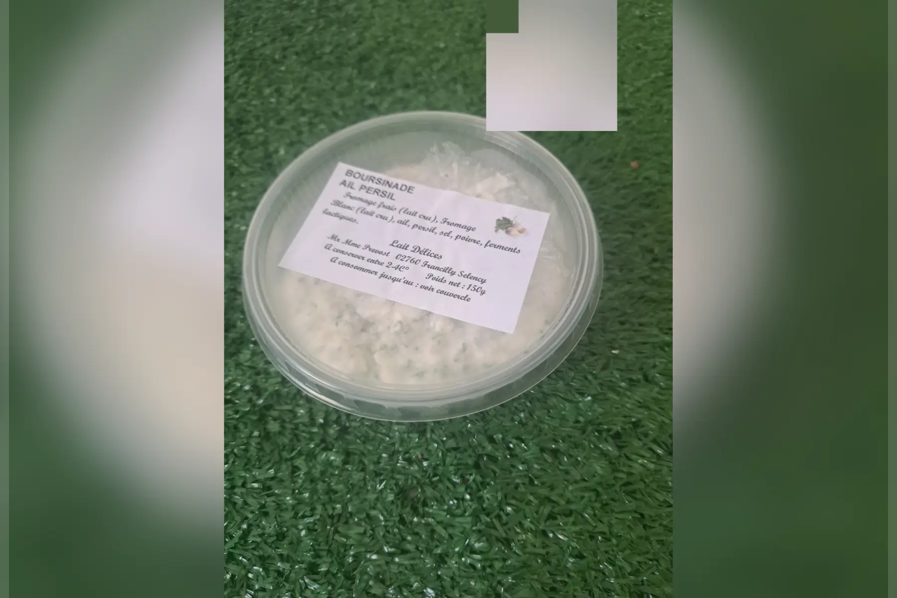 boursinade ail et persil 150g