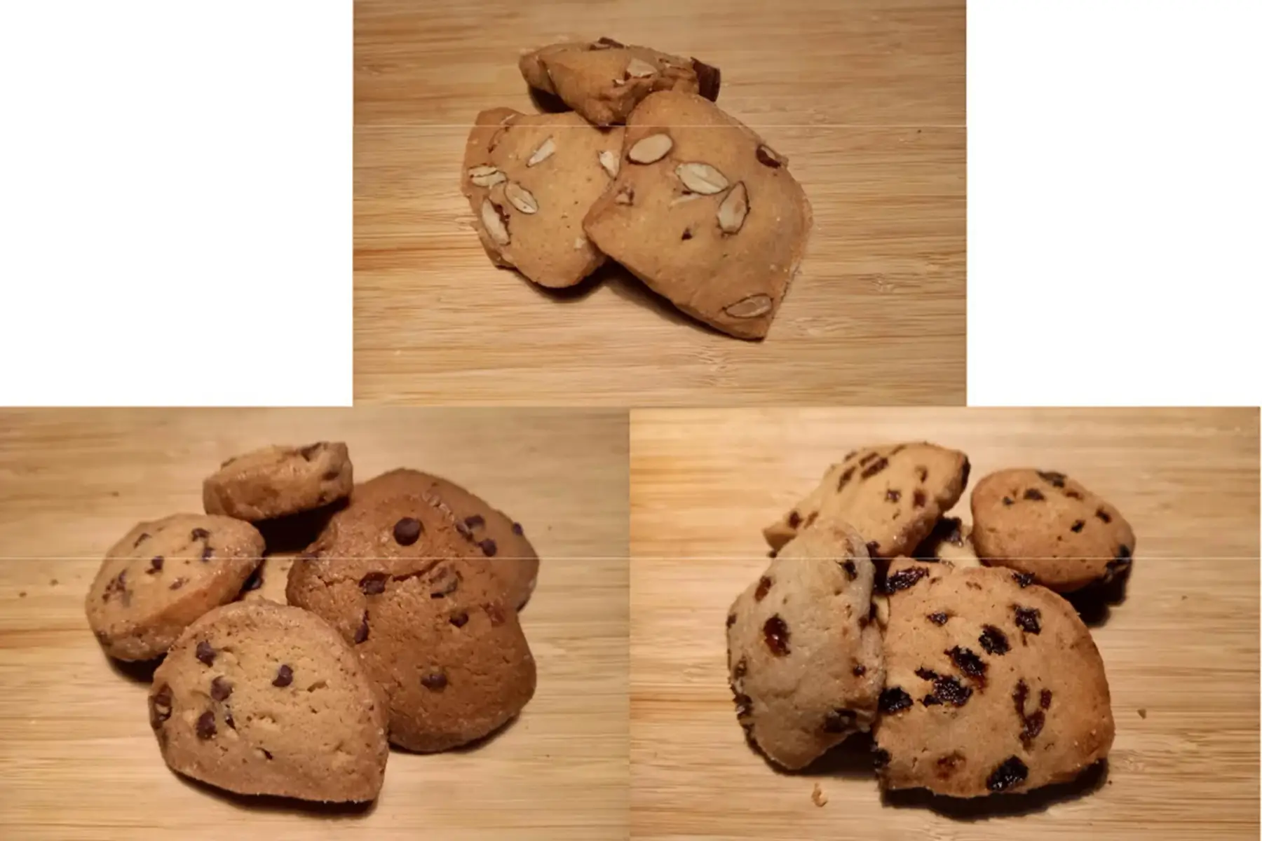 croquet mixte choco-amande-raisin noisette