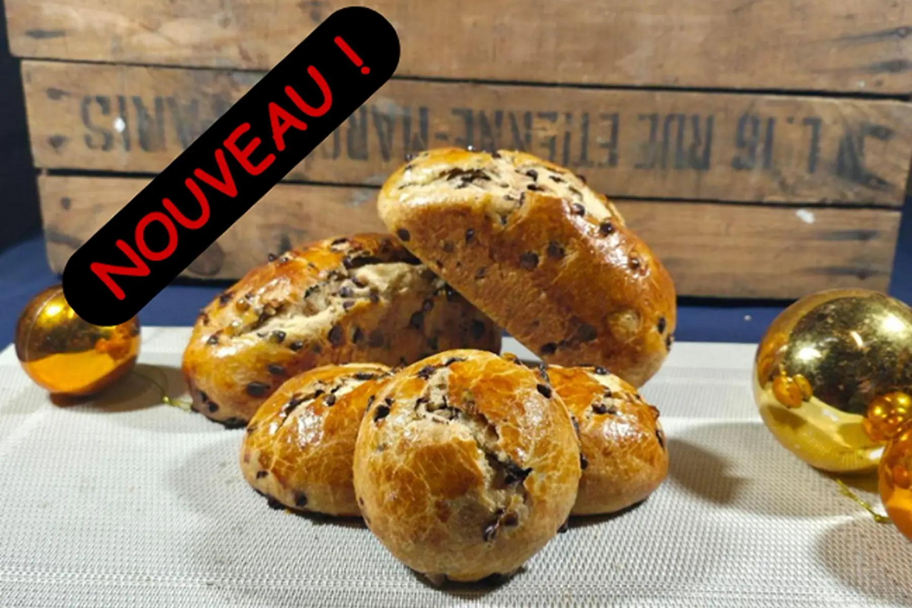 Briochette au chocolat (Brioche du moment) 75g