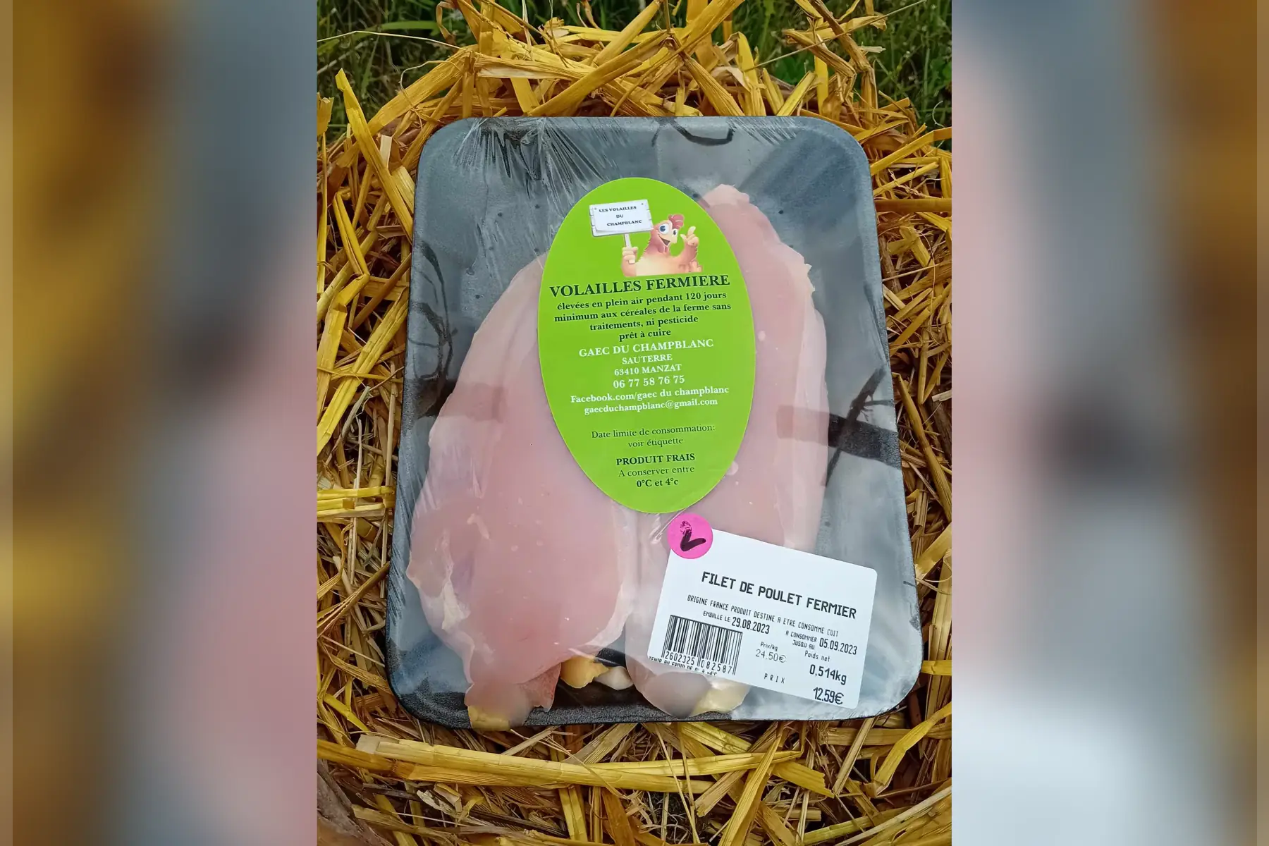 filets poulets fermiers