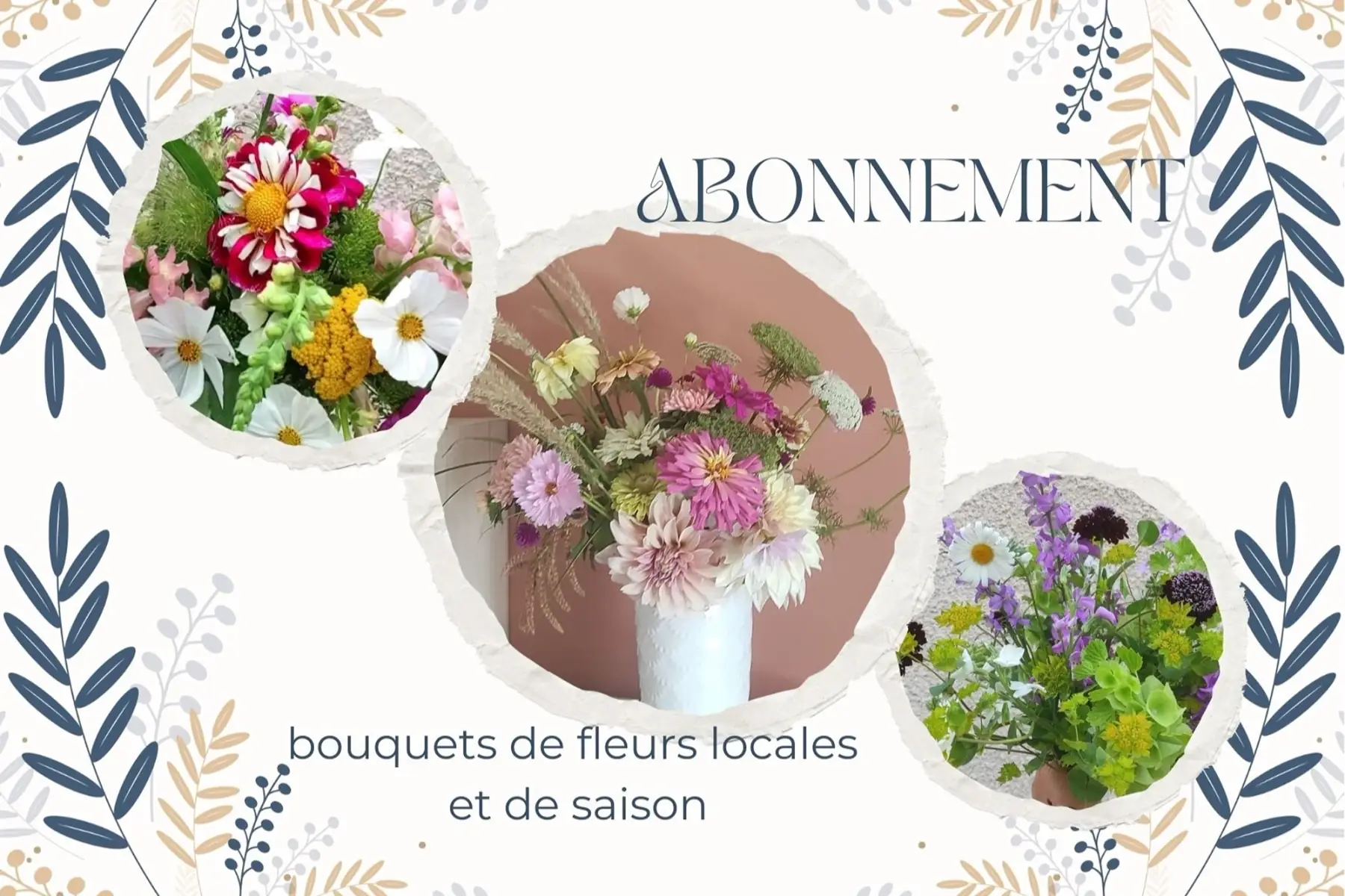 Carte cadeau Abonnement bouquet moyen