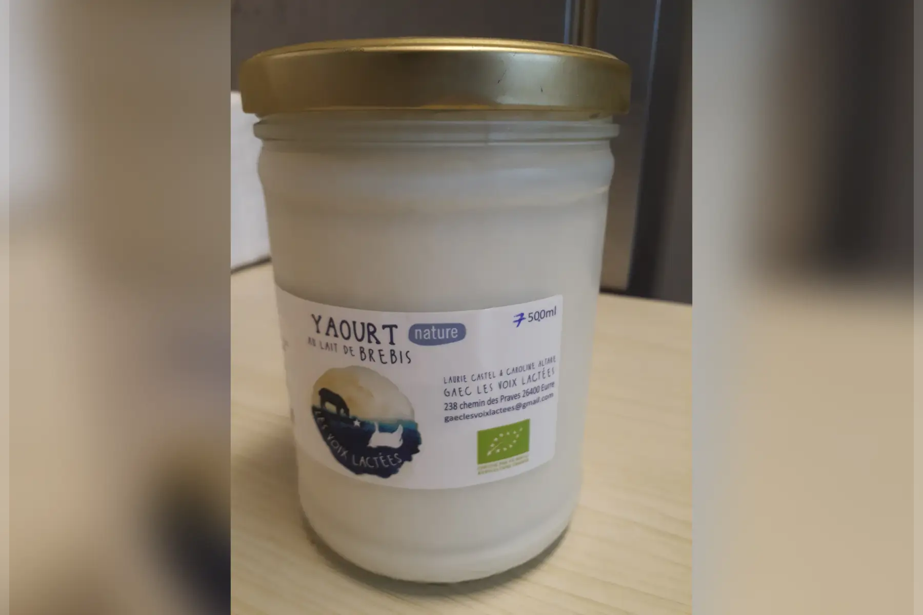 yaourt de brebis nature 750ml