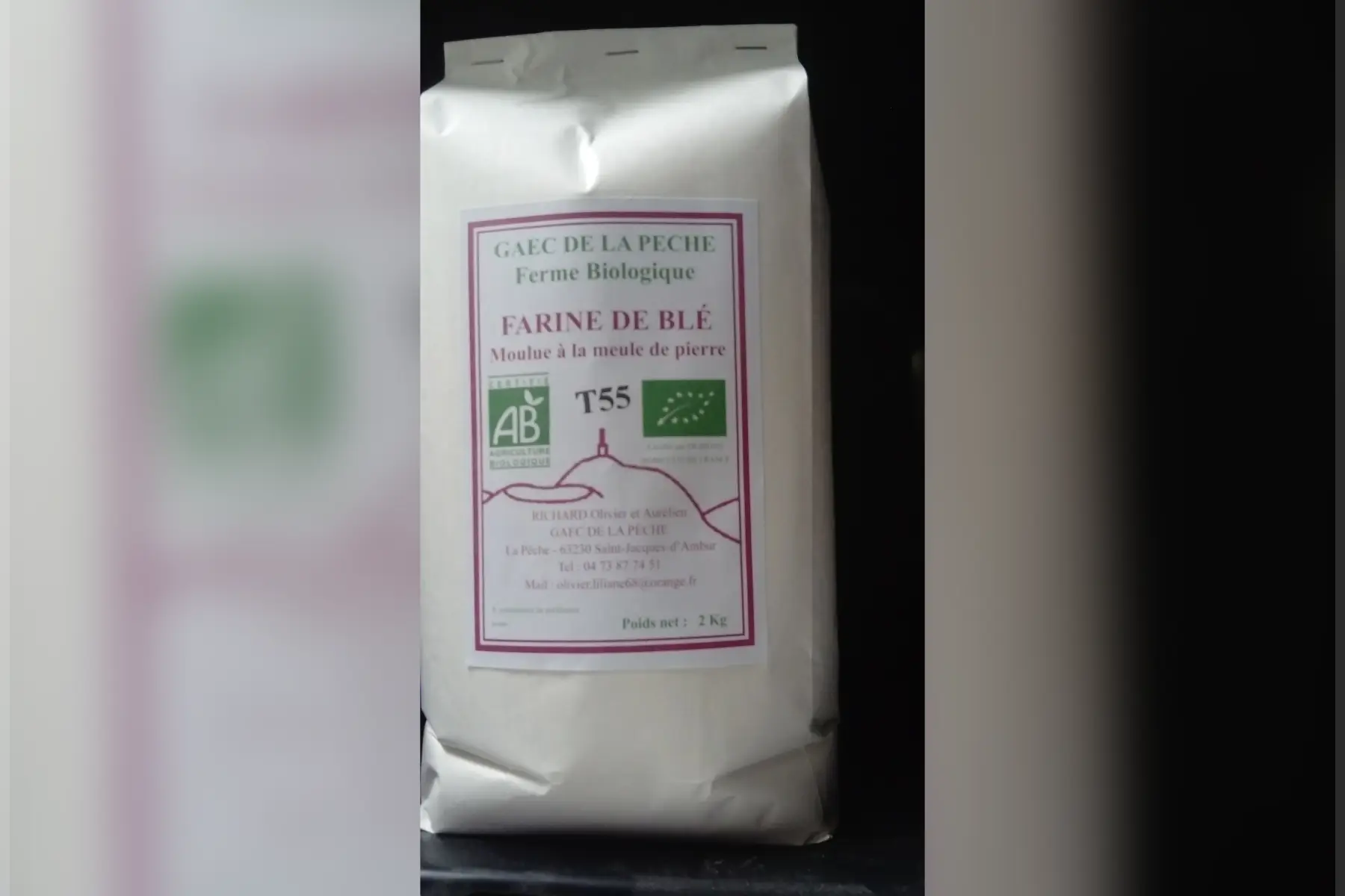farine de blé t55 en 2kg