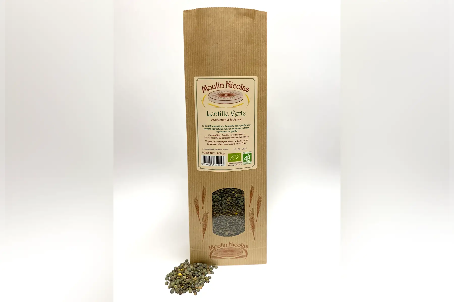 lentilles vertes