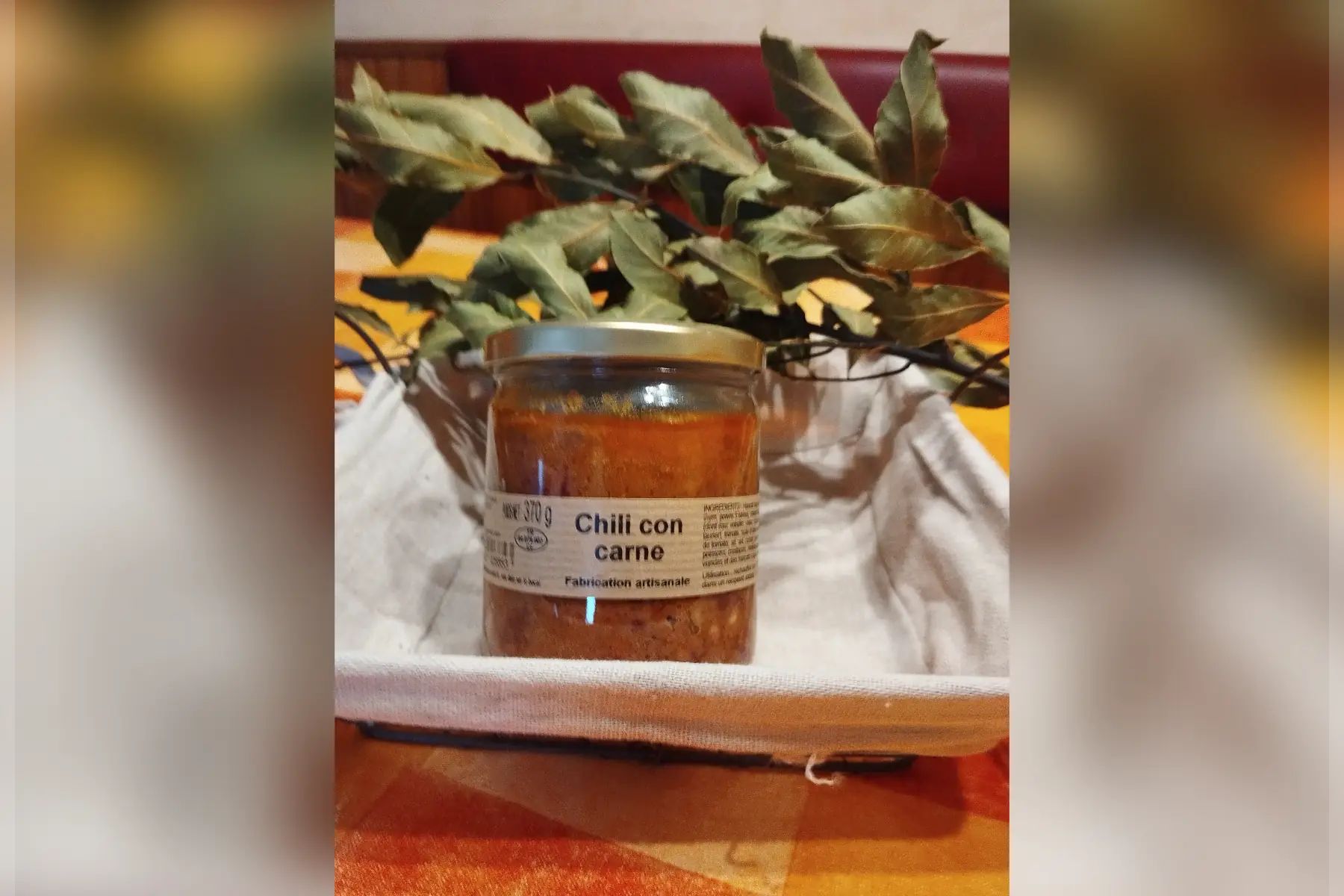 chili con carne - fabrication artisanale