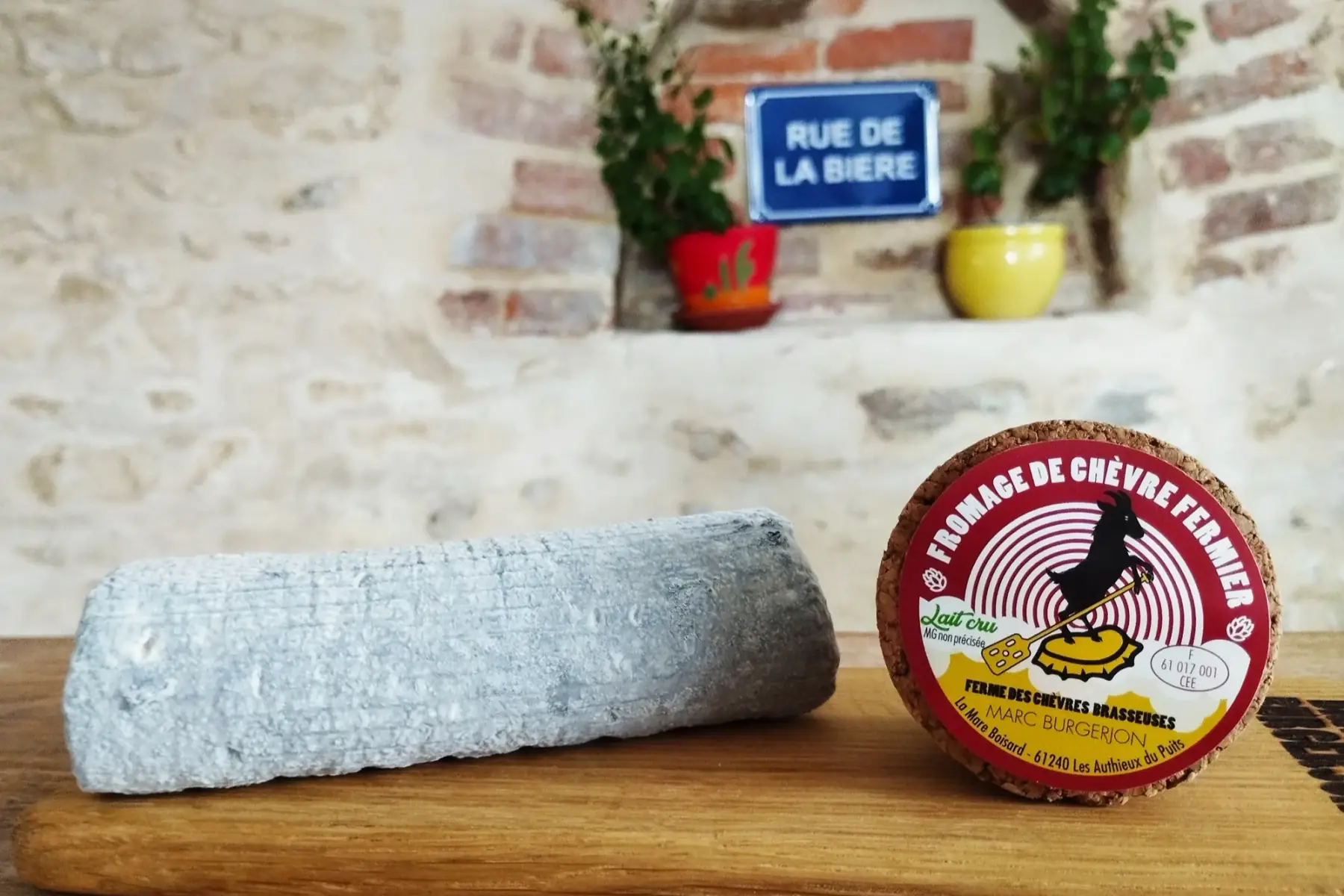 Ferme des chèvres brasseuses