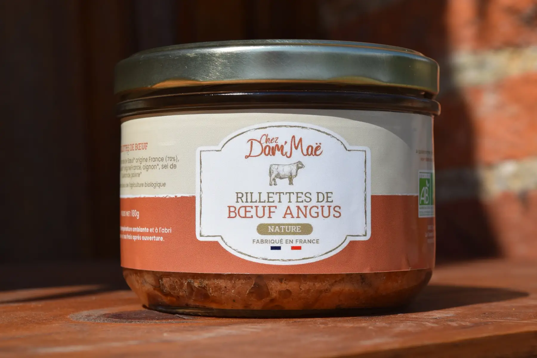 Tartinable apéro de boeuf angus nature