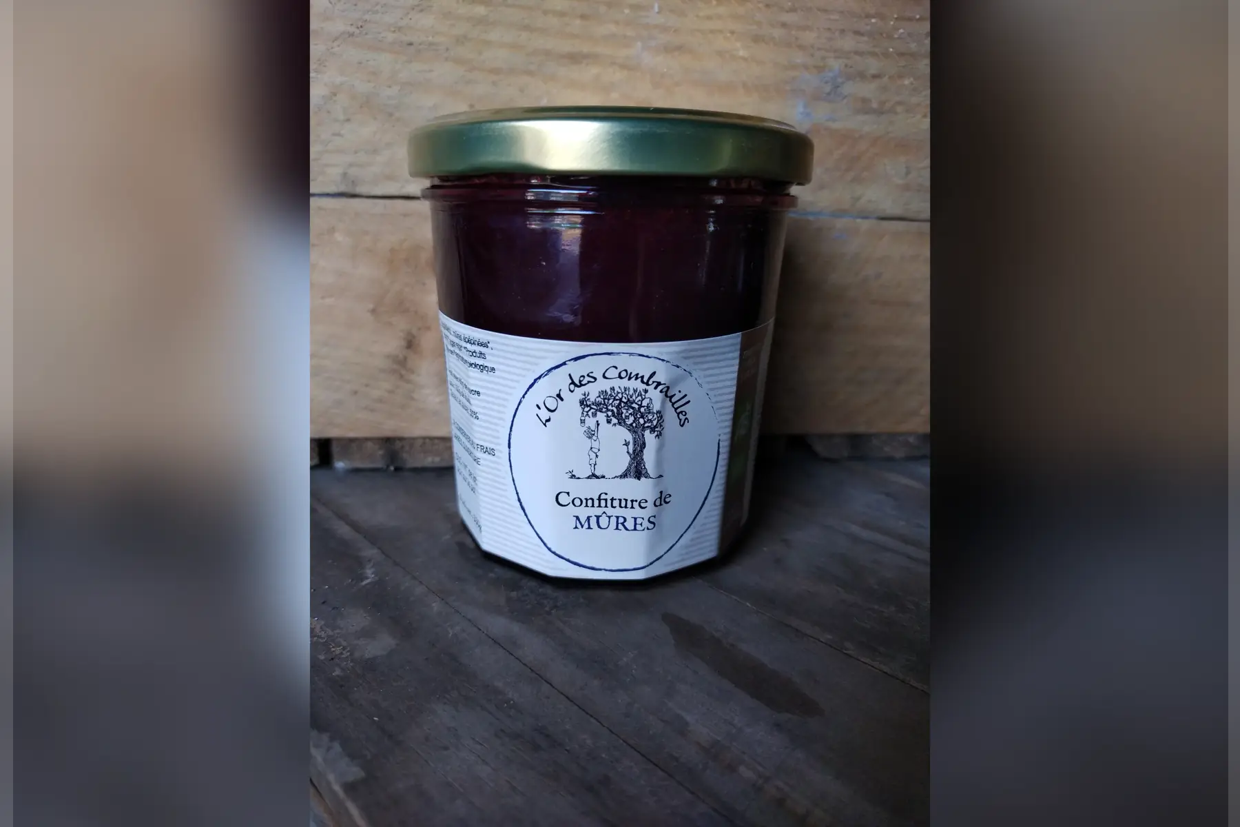 confiture de mûres épépinées