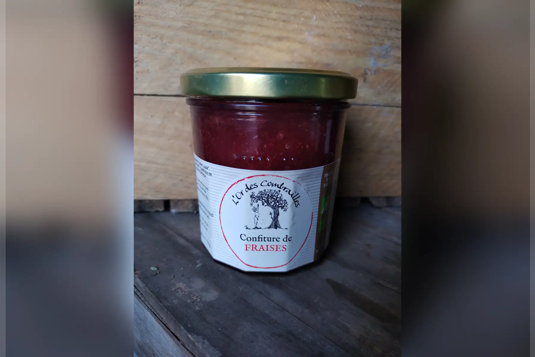 confiture de fraises