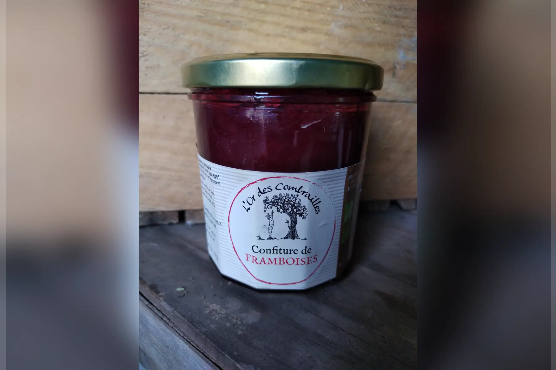 confiture de framboises épépinées