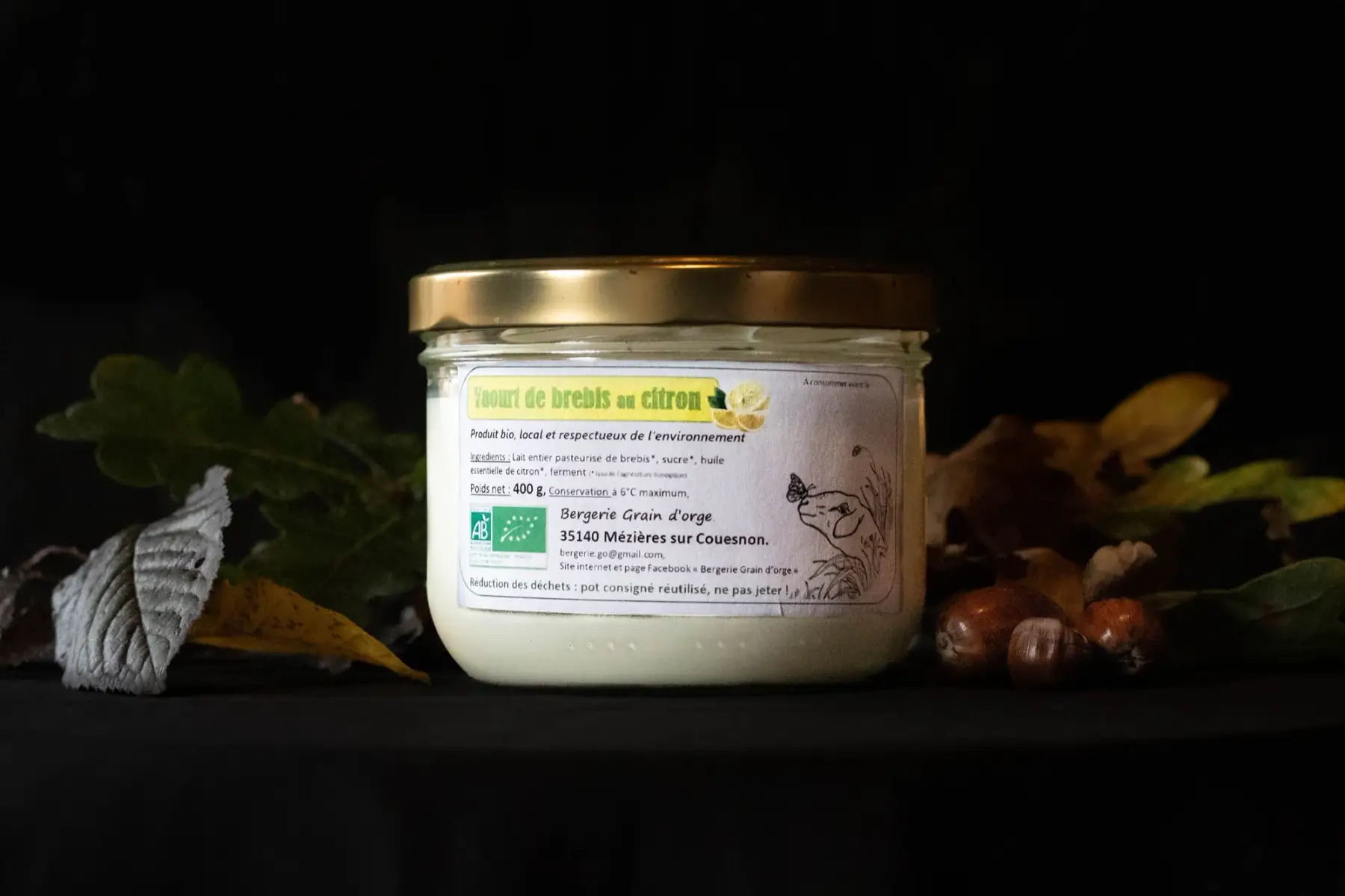 yt 3 - yaourt de brebis citron -