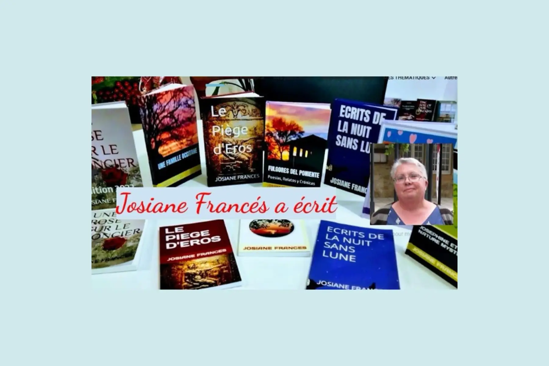 josiane francés a écrit - catalogue