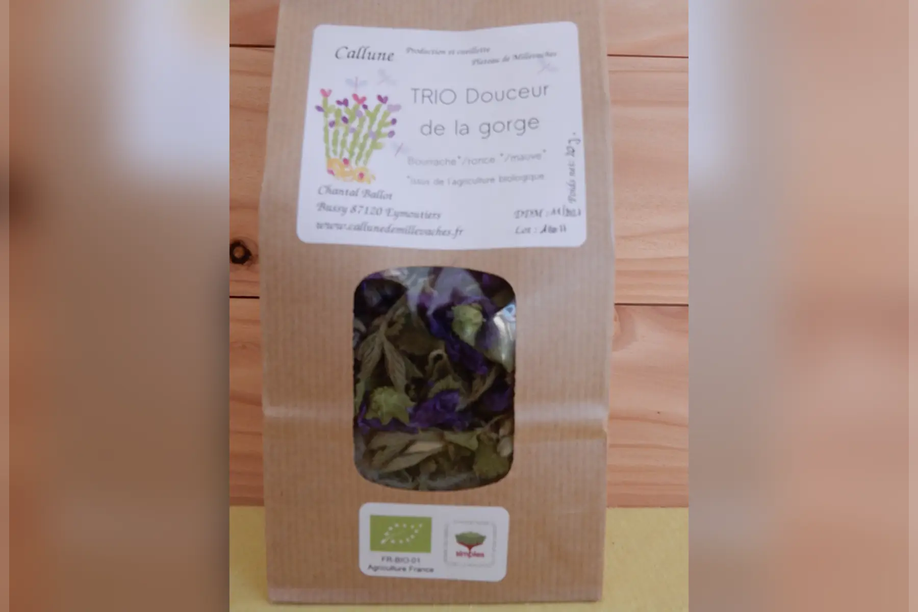 trio douceur de la gorge