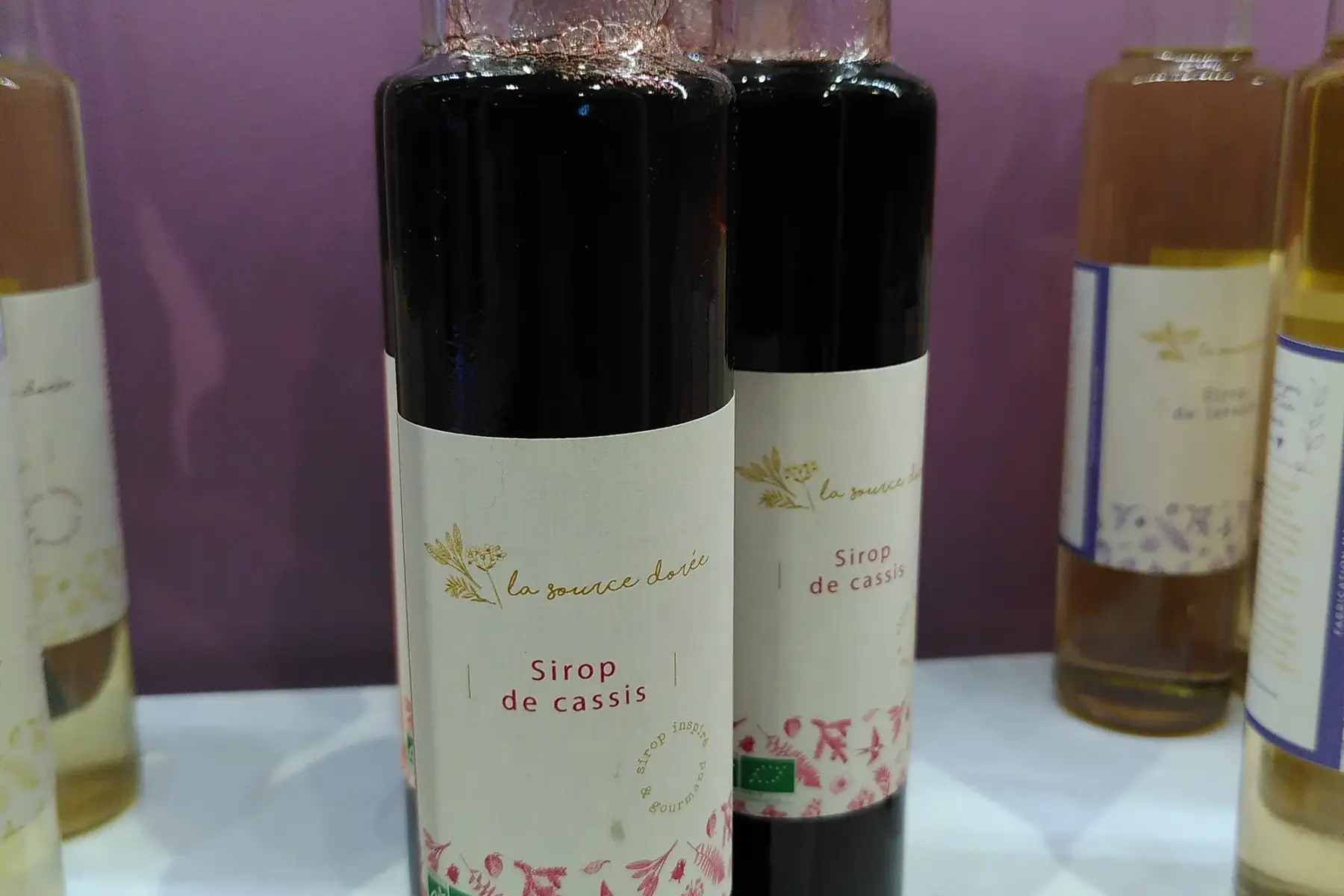 sirop cassis
