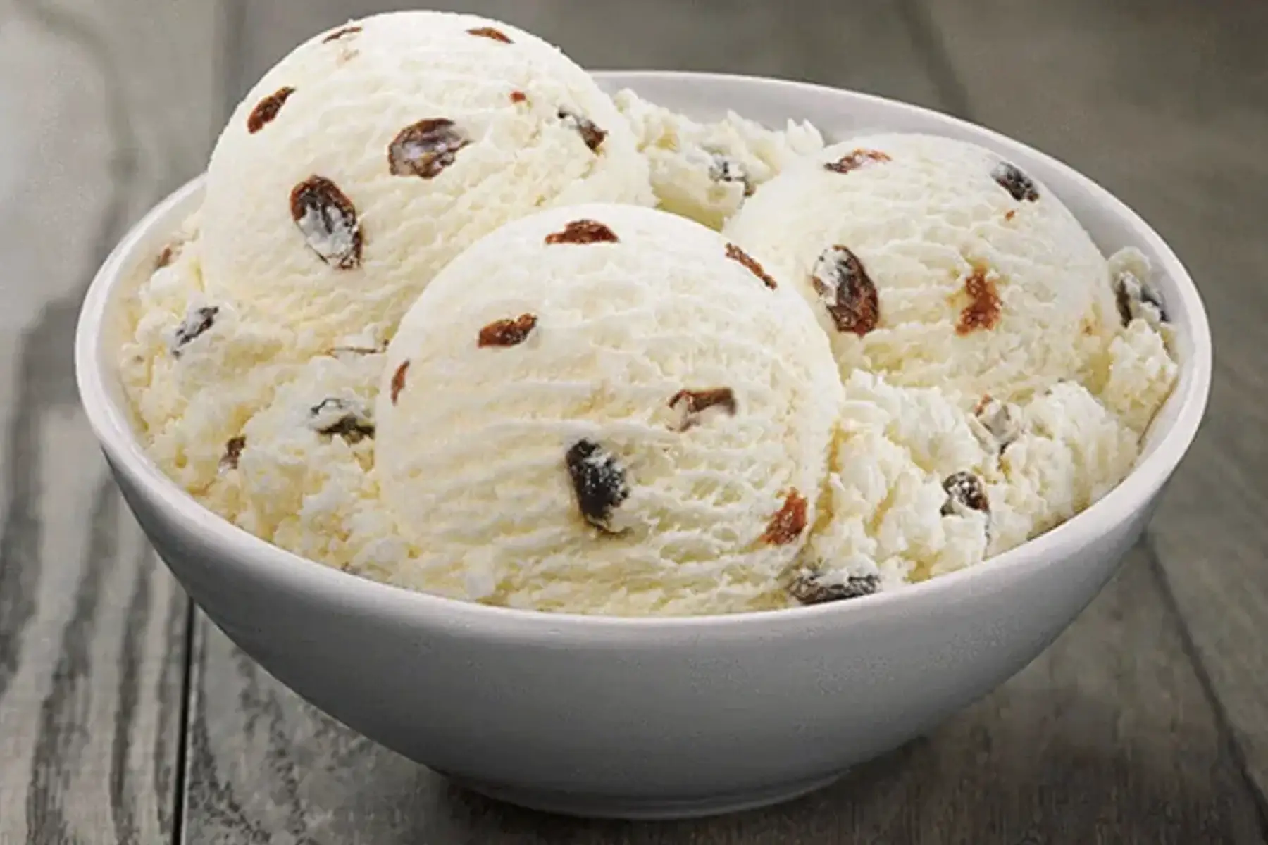 Glace de chevre Rhum-Raisin