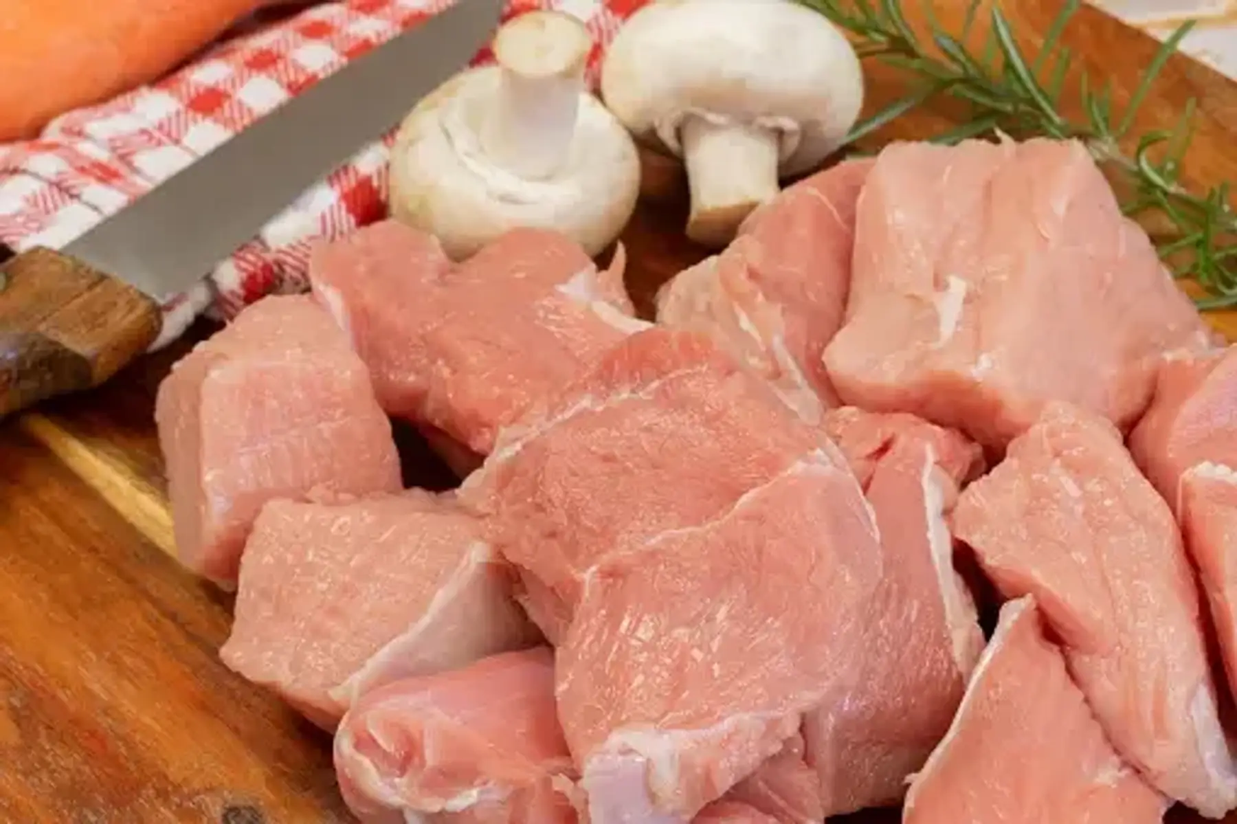 blanquette de veau de lait bio, sous vide