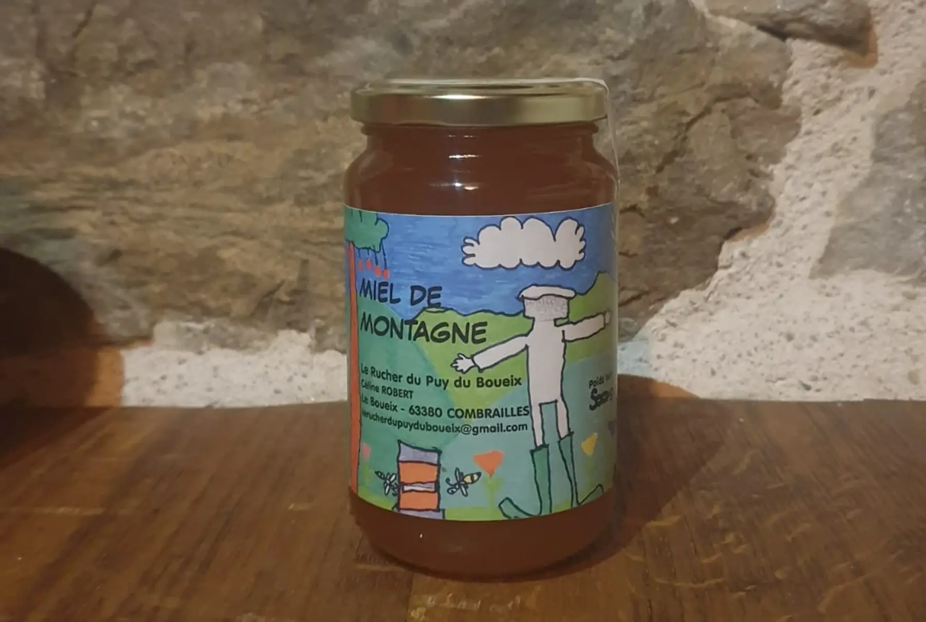 miel de montagne - printemps typé pissenlit- 500g