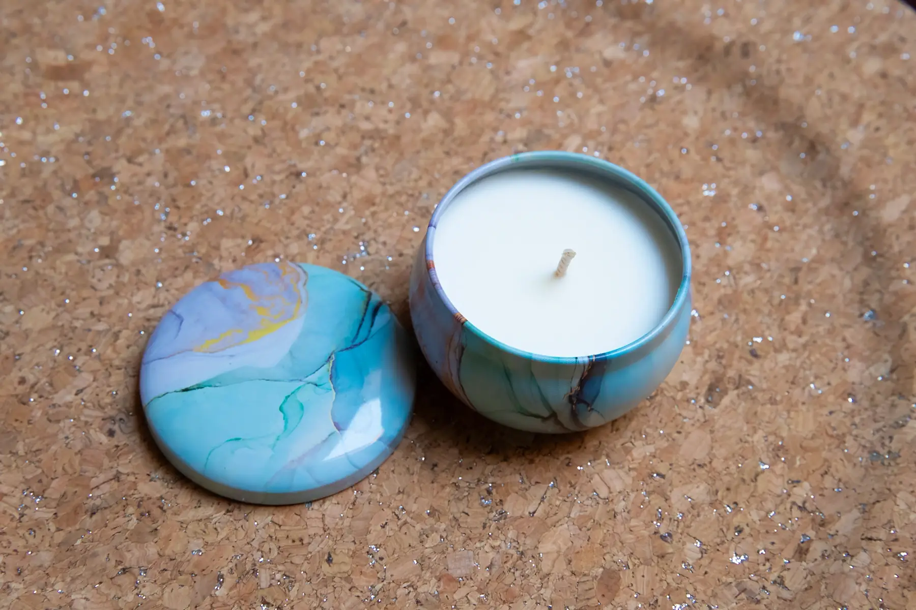 Bougie de Massage Bois de Santal-Poivre Noir