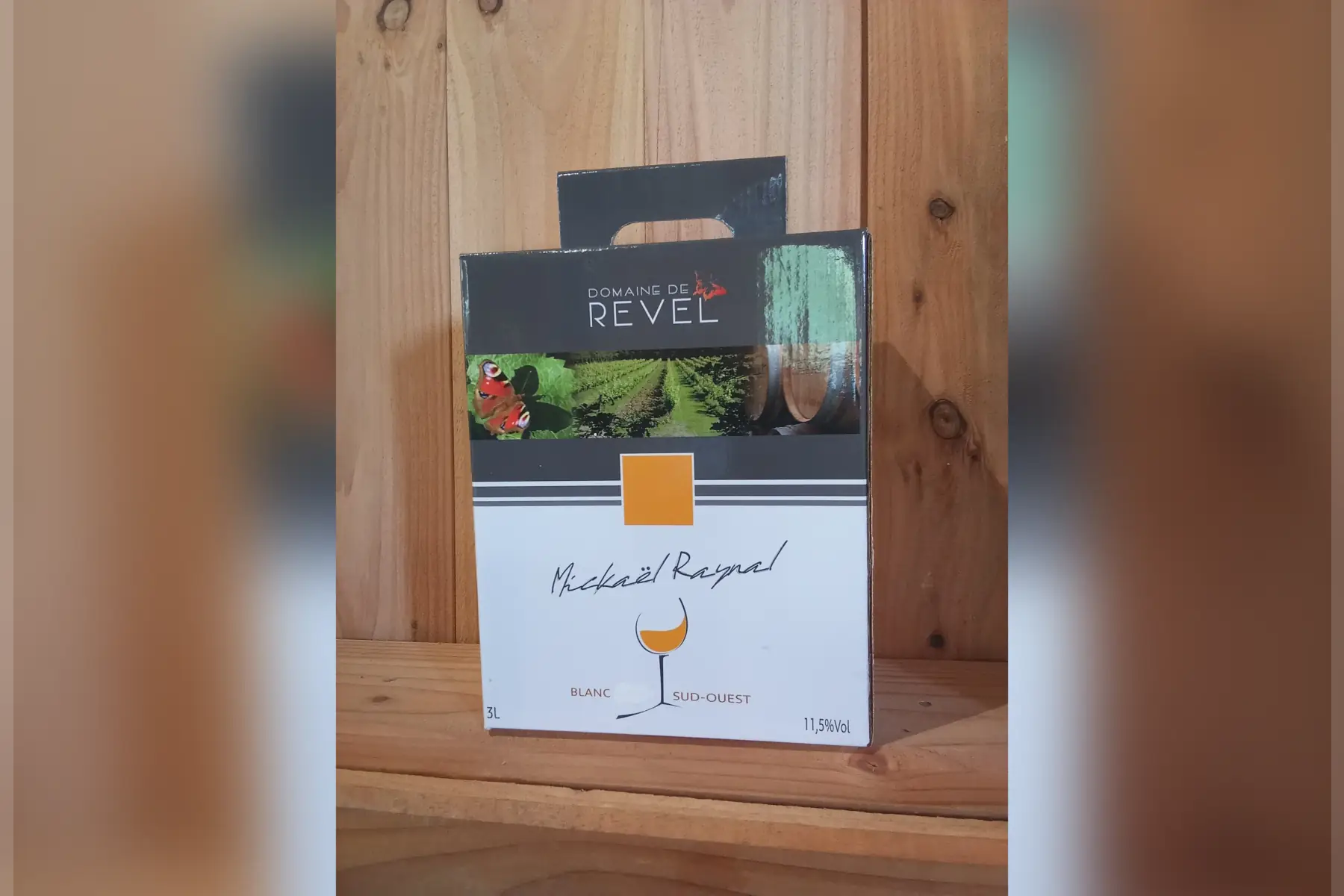 vin blanc sec bib 3 l