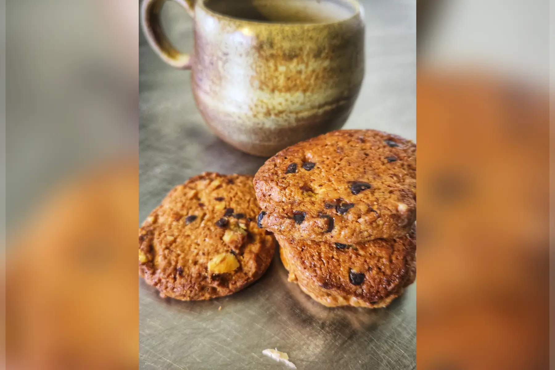 Biscuits choco-noisette