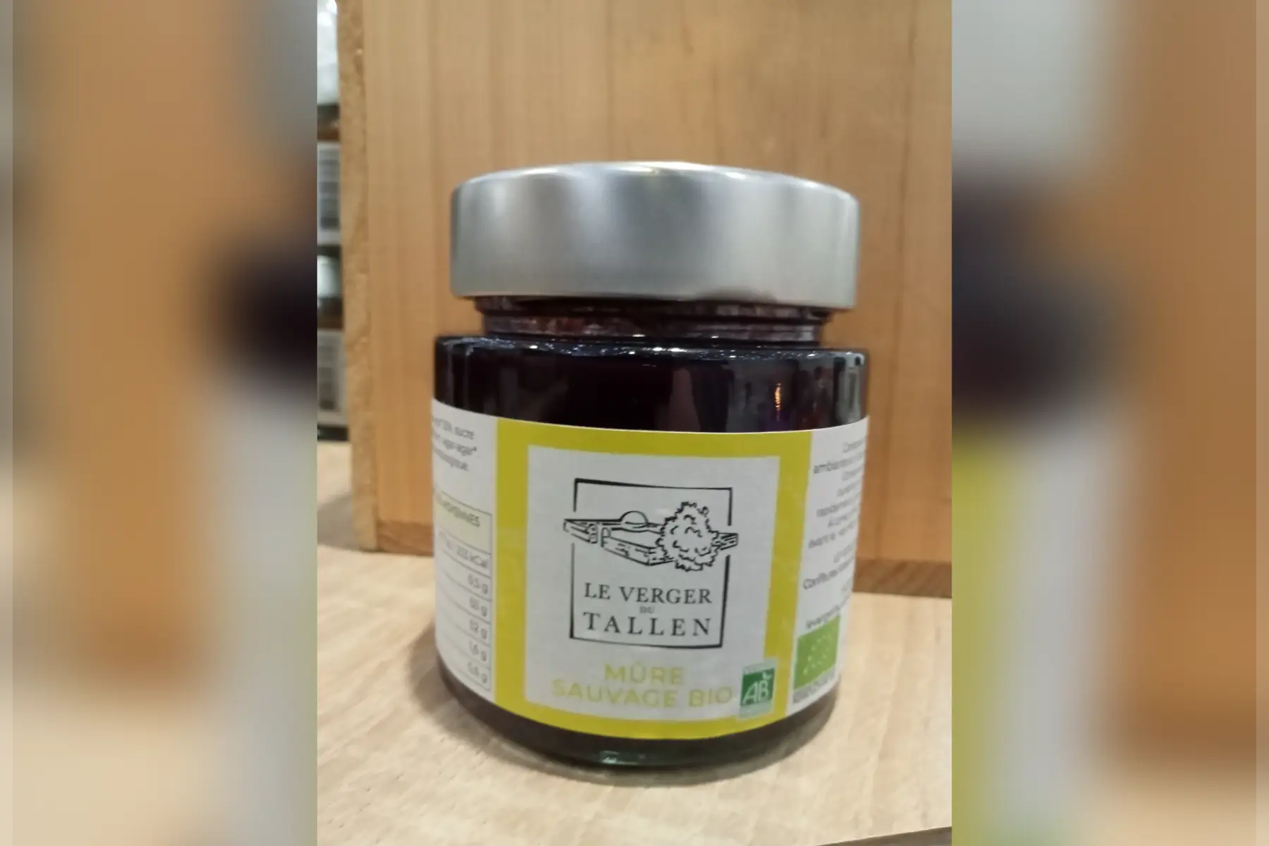 mûres sauvages épépinées