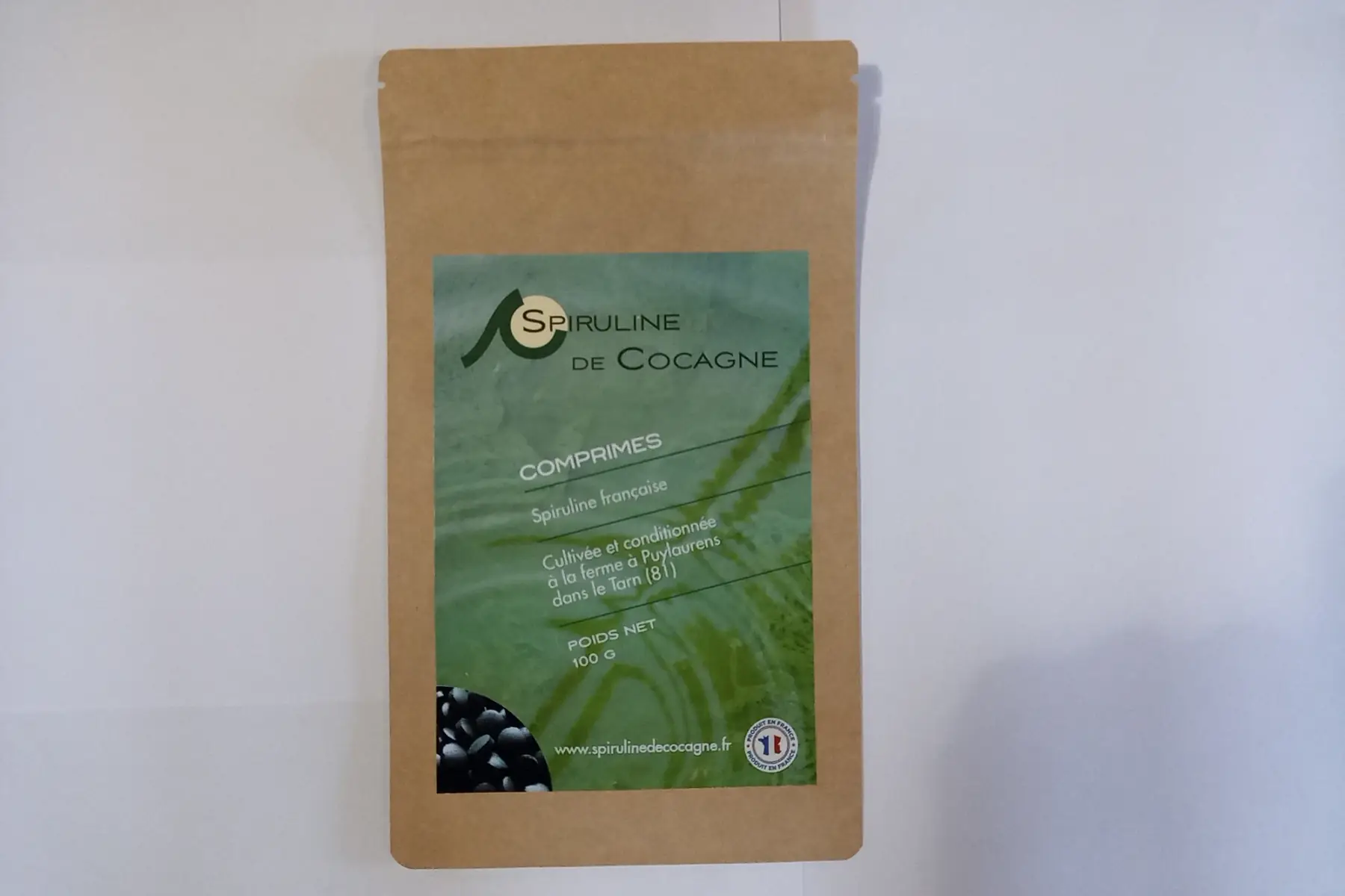spiruline en comprimés 100g