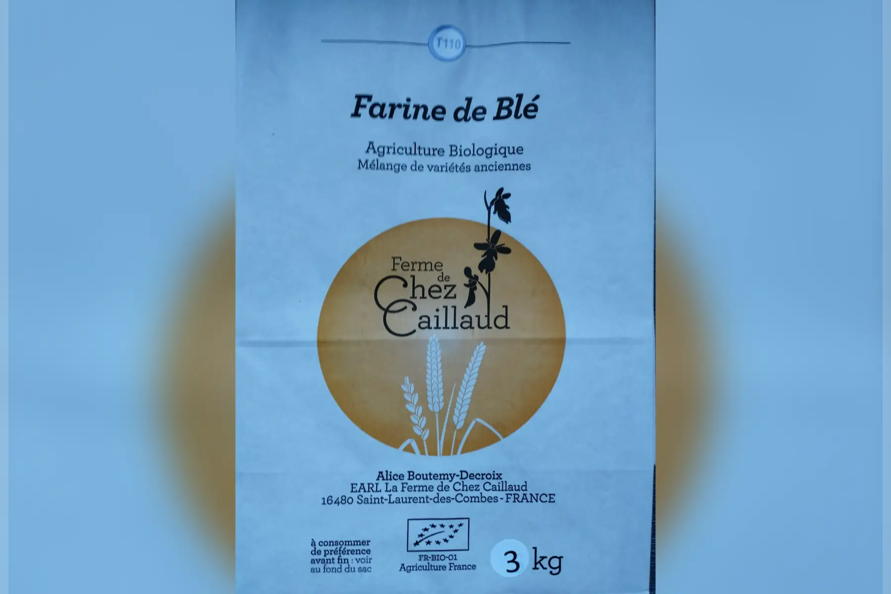 farine de blé t110 - 3kg