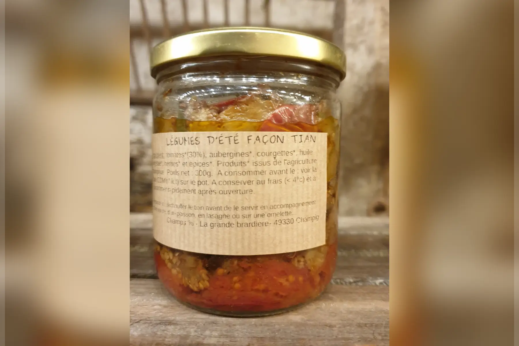 A table - Légumes d'été façon tian