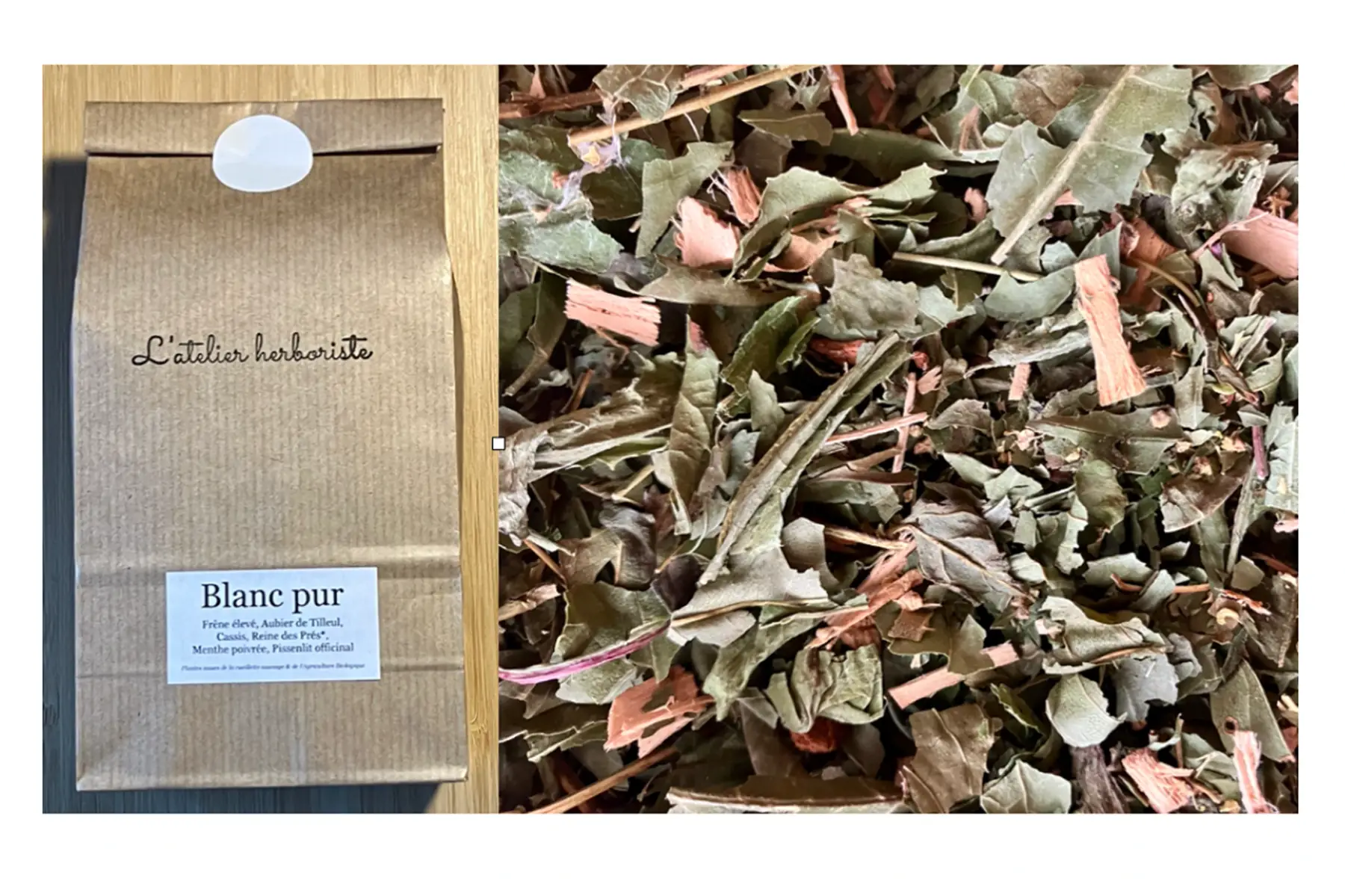 tisane blanc pur : épuration - cure de saison foie/reins