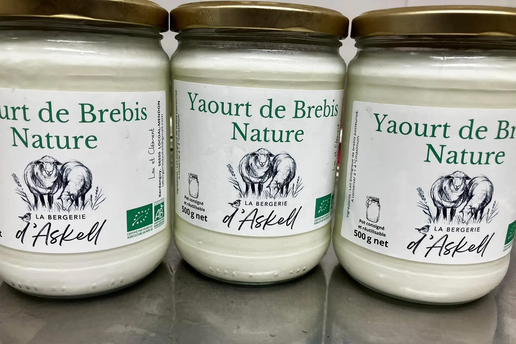 yaourt de brebis nature 500g