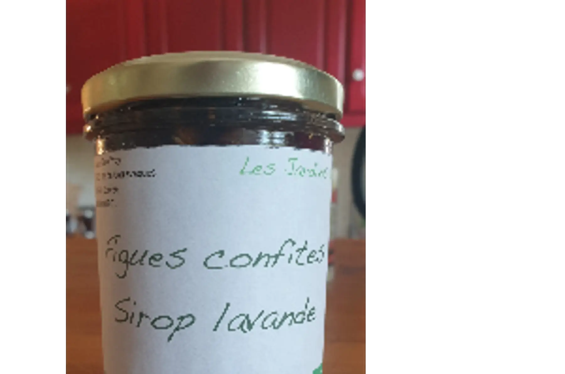 figues confites sirop lavande