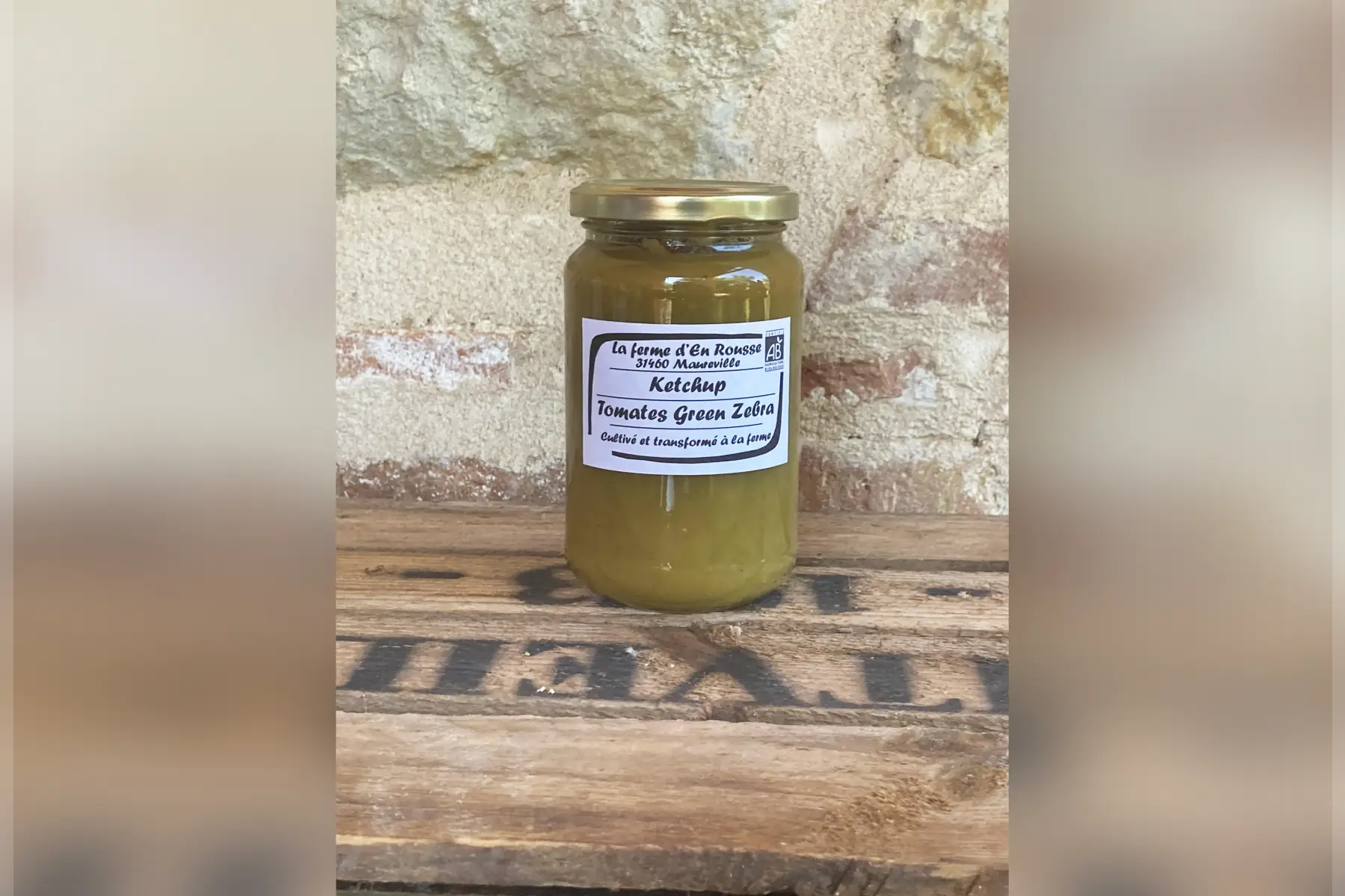 Ketchup Tomates Green Zebra