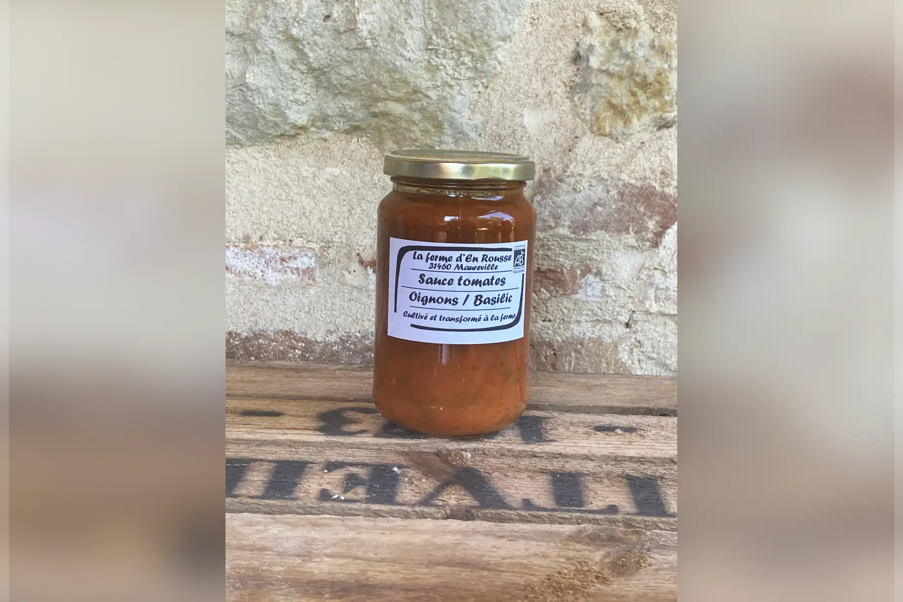 sauce tomates oignons/basilic