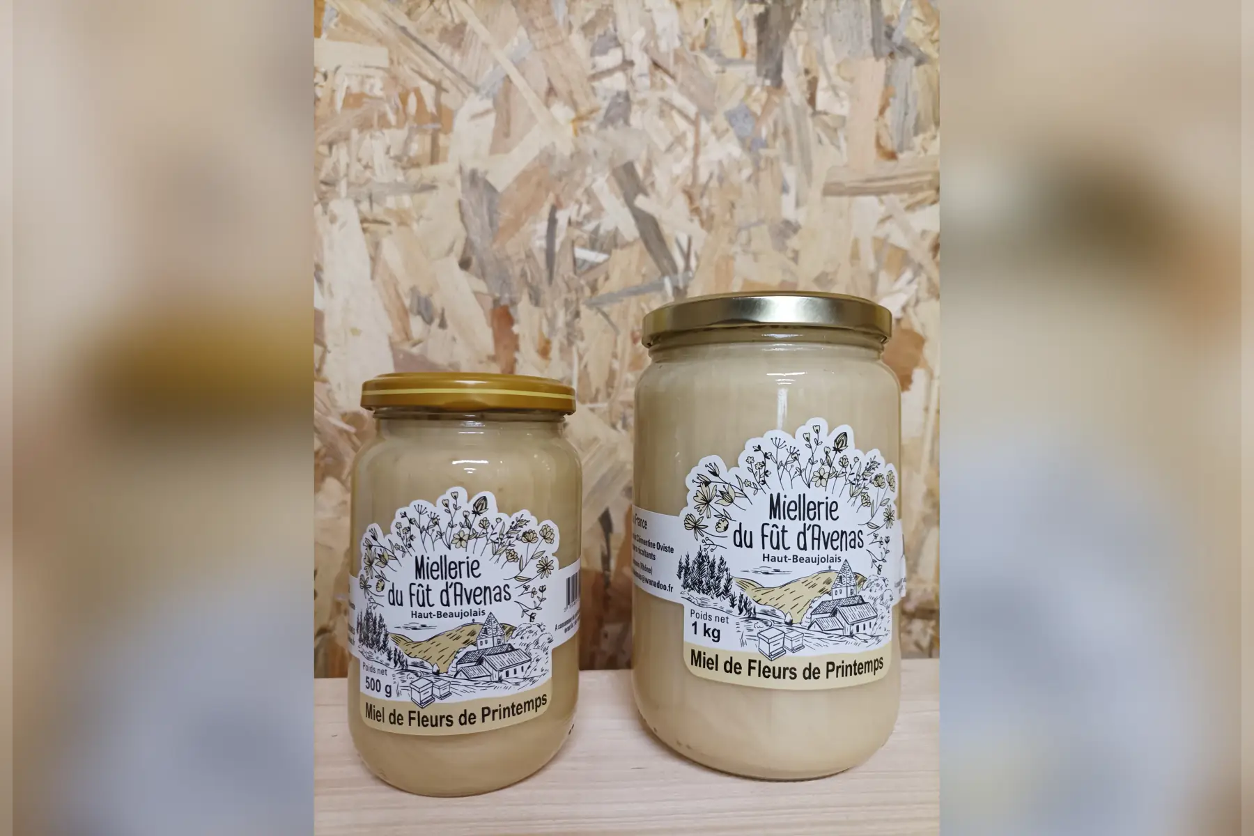 miel de fleurs de printemps