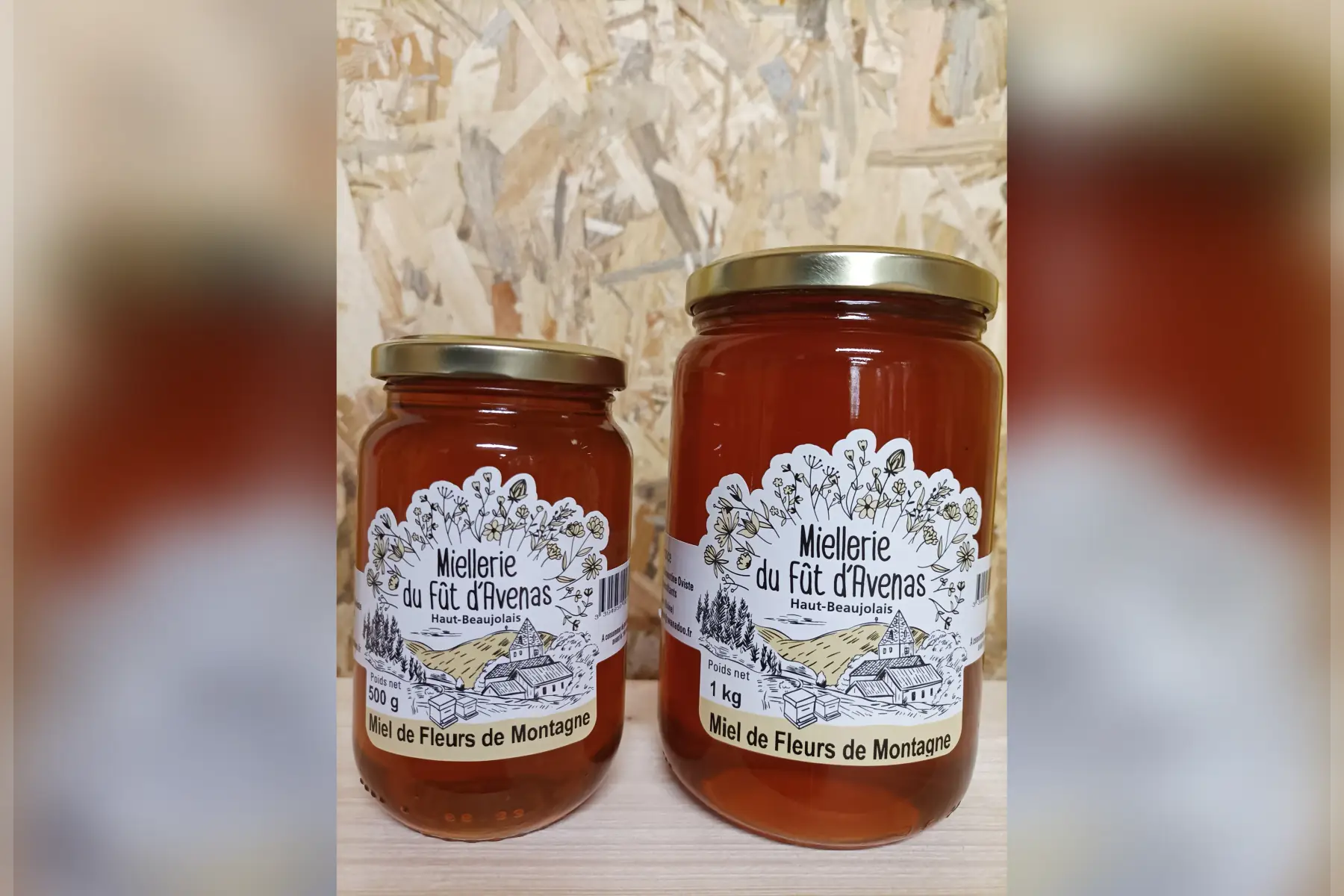 miel de fleurs de montagne bio