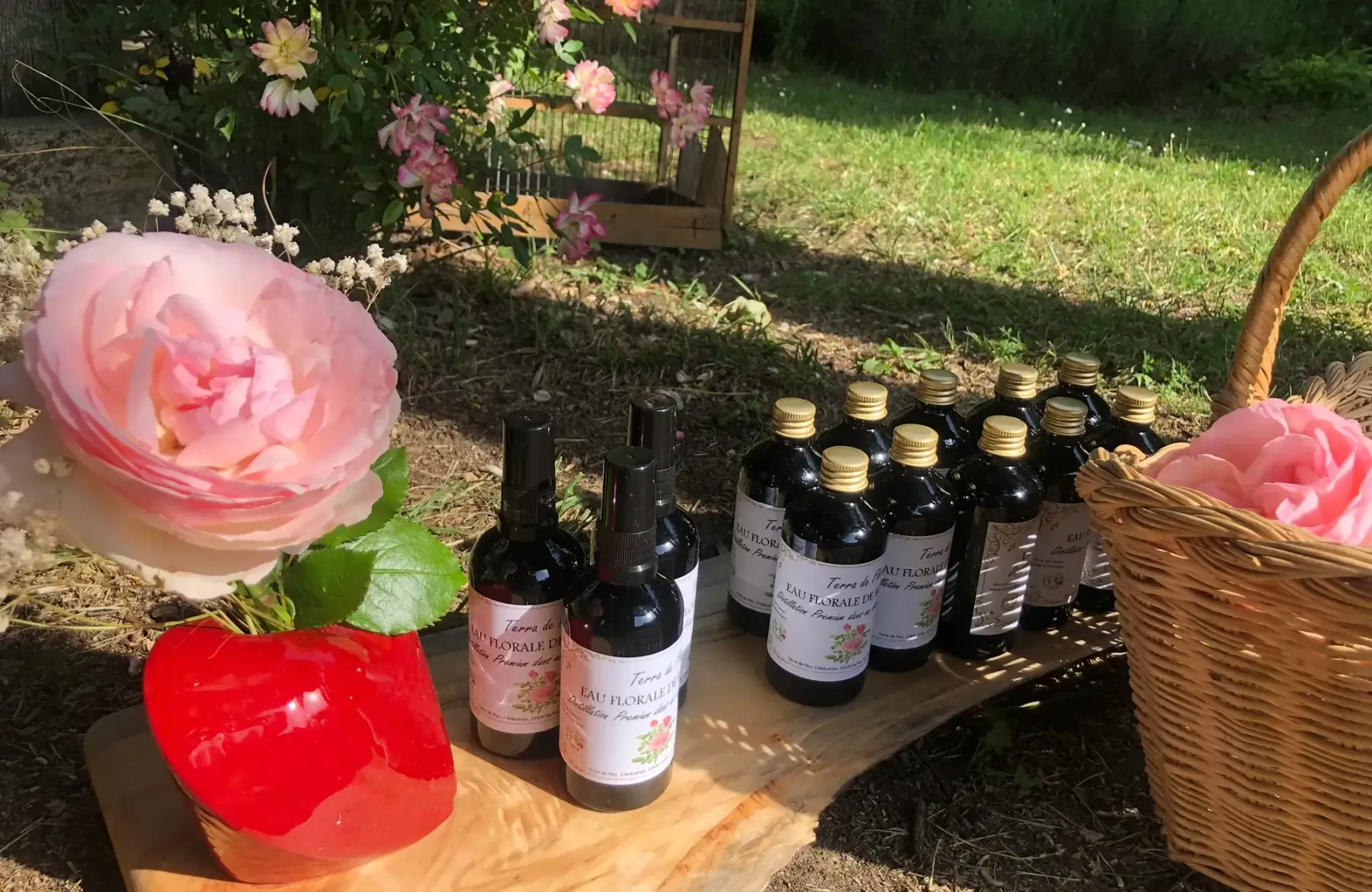 eau florale de rose de damas