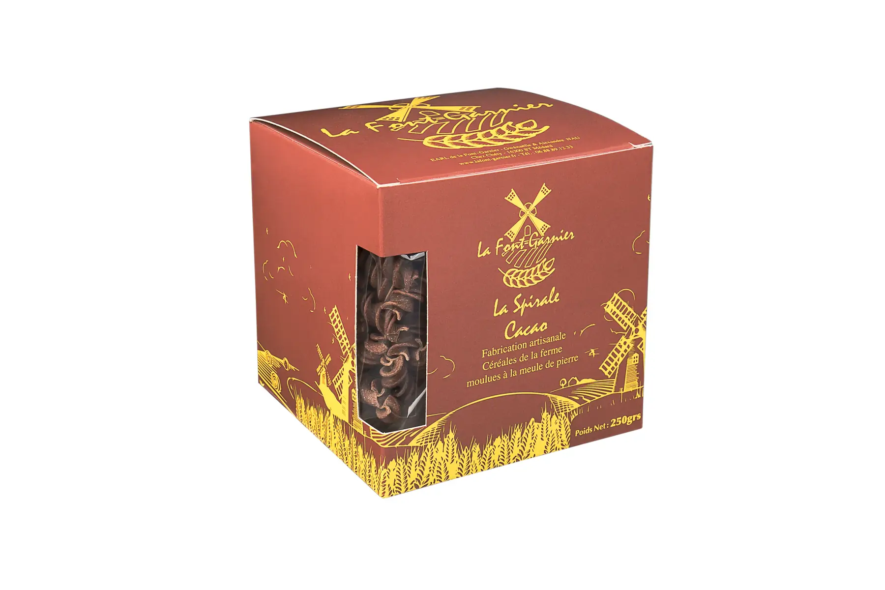 la spirale cacao 250 grs