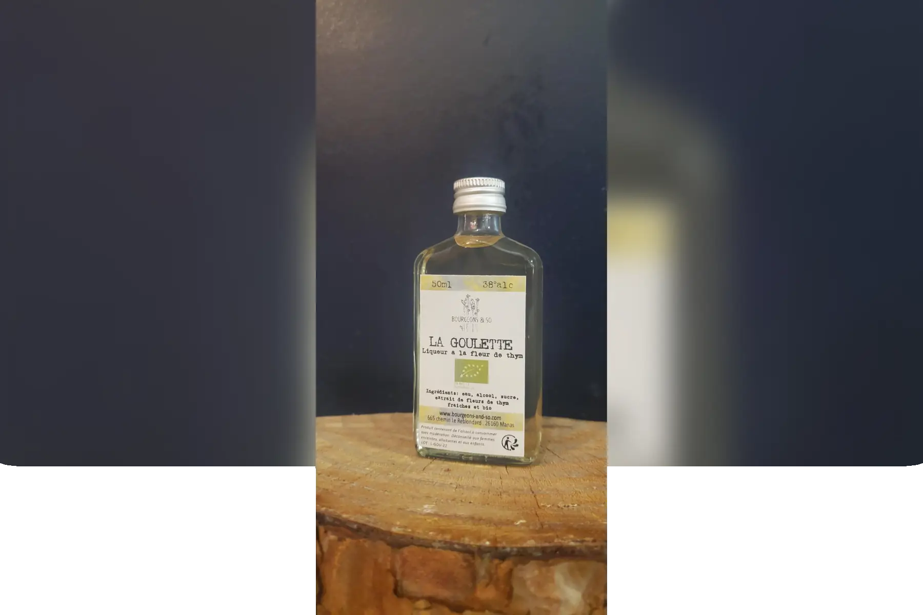 la goulette, liqueur digestive au thym