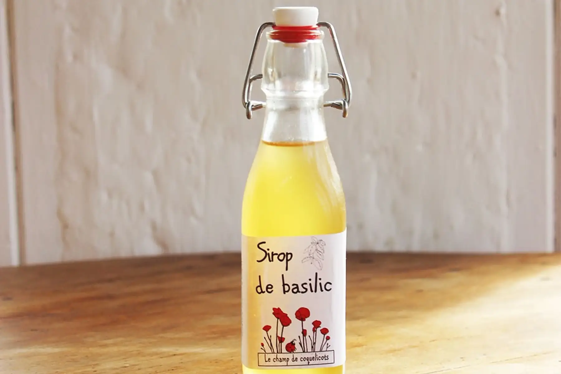 sirop de basilic