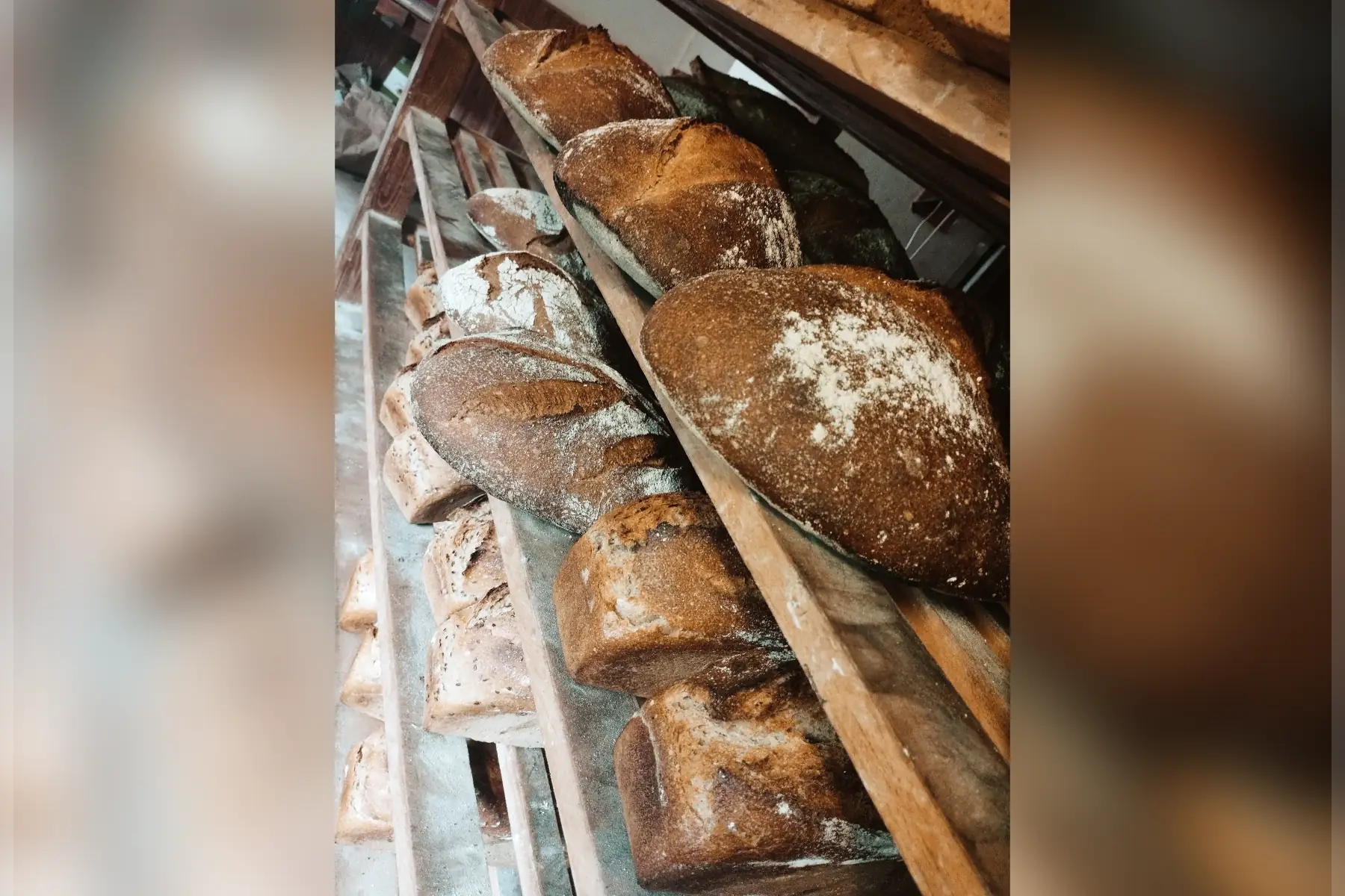pain de blé aux graines de lin