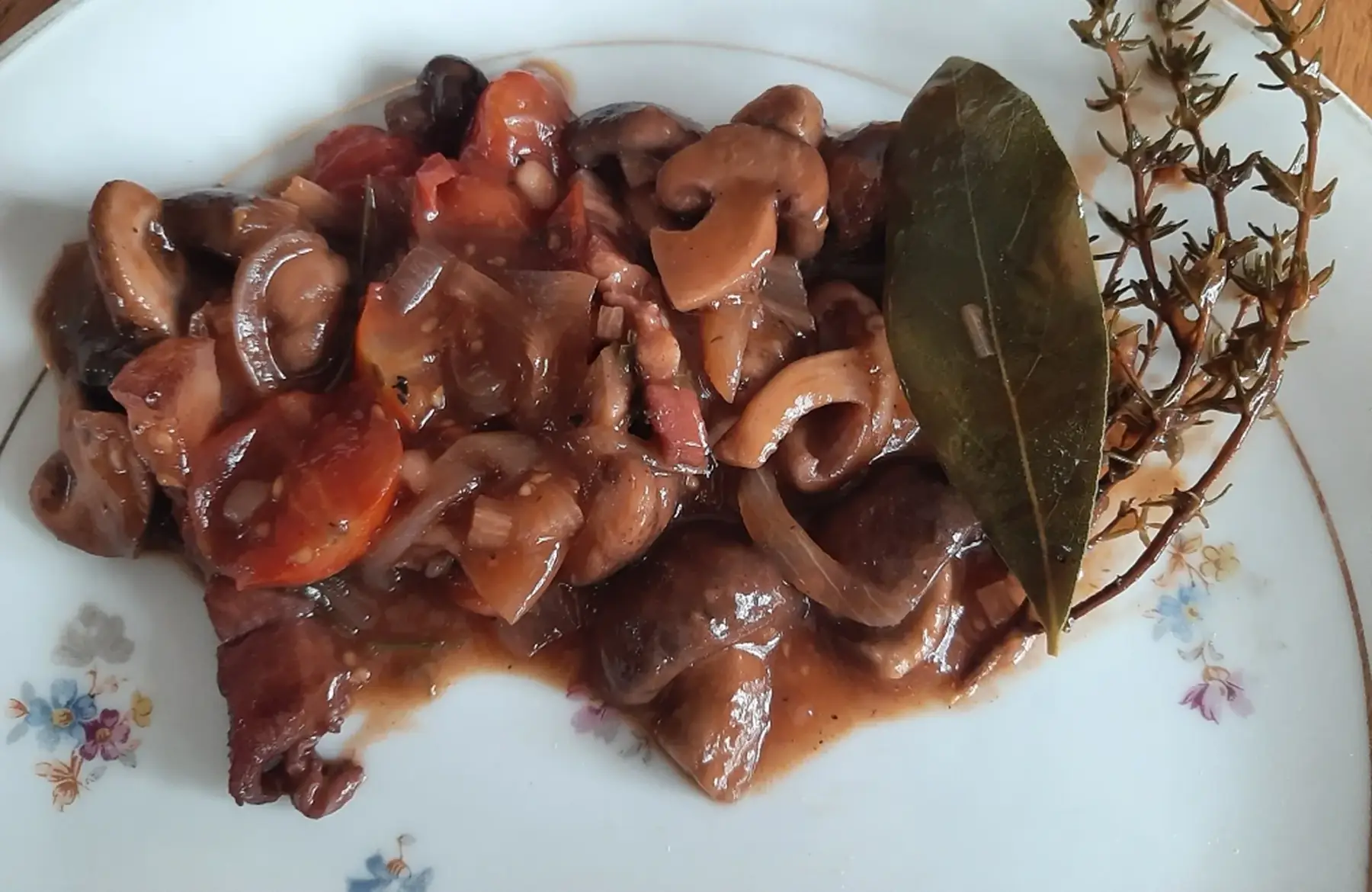 Bourguignon de Shiitakés