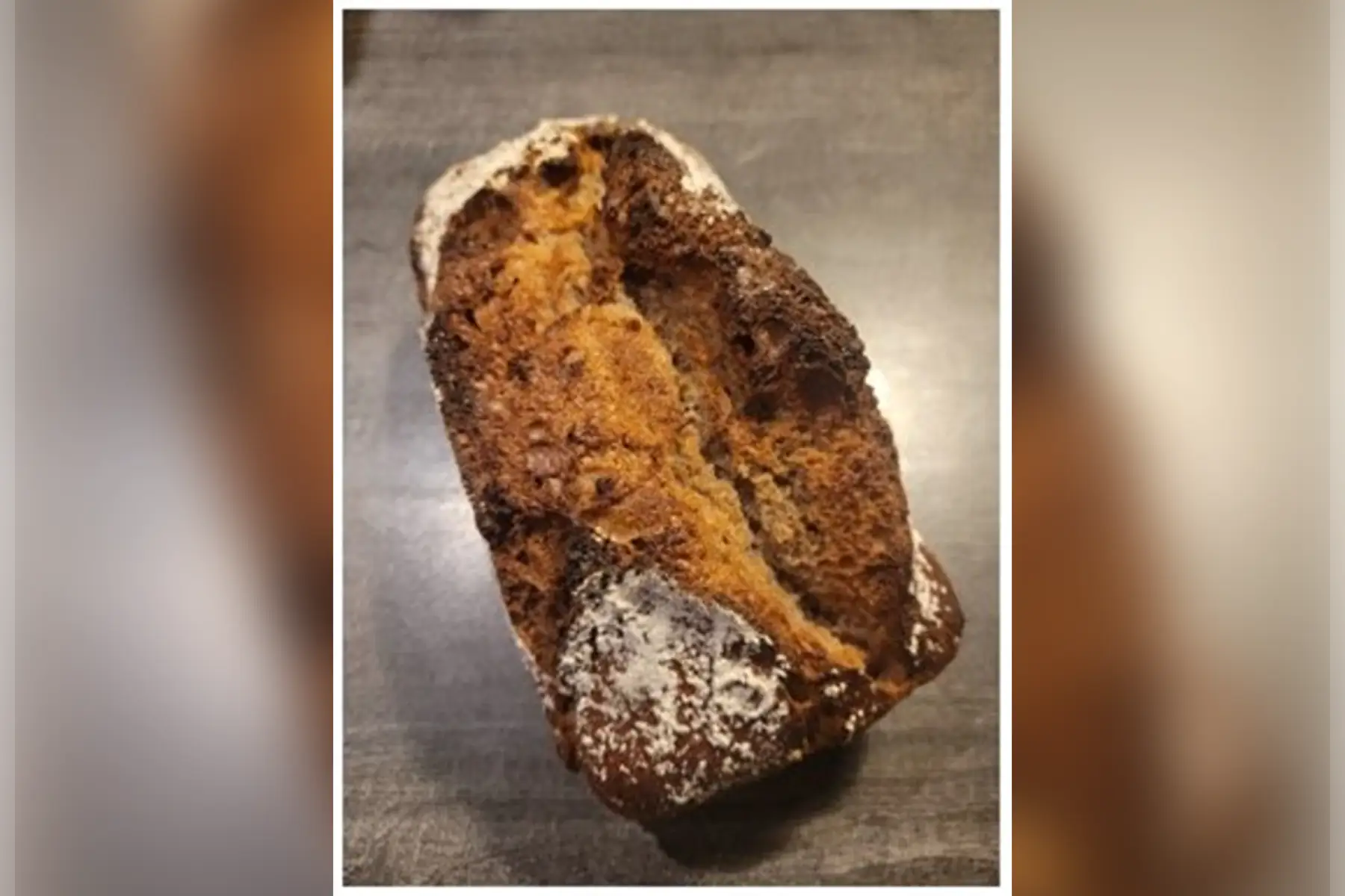 pain à la farine de châtaigne