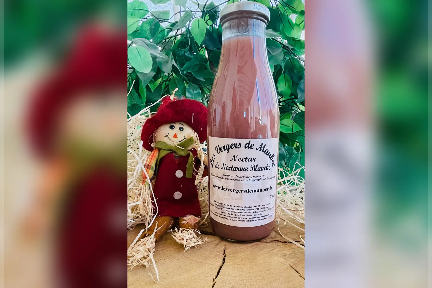 nectar de nectarine blanche