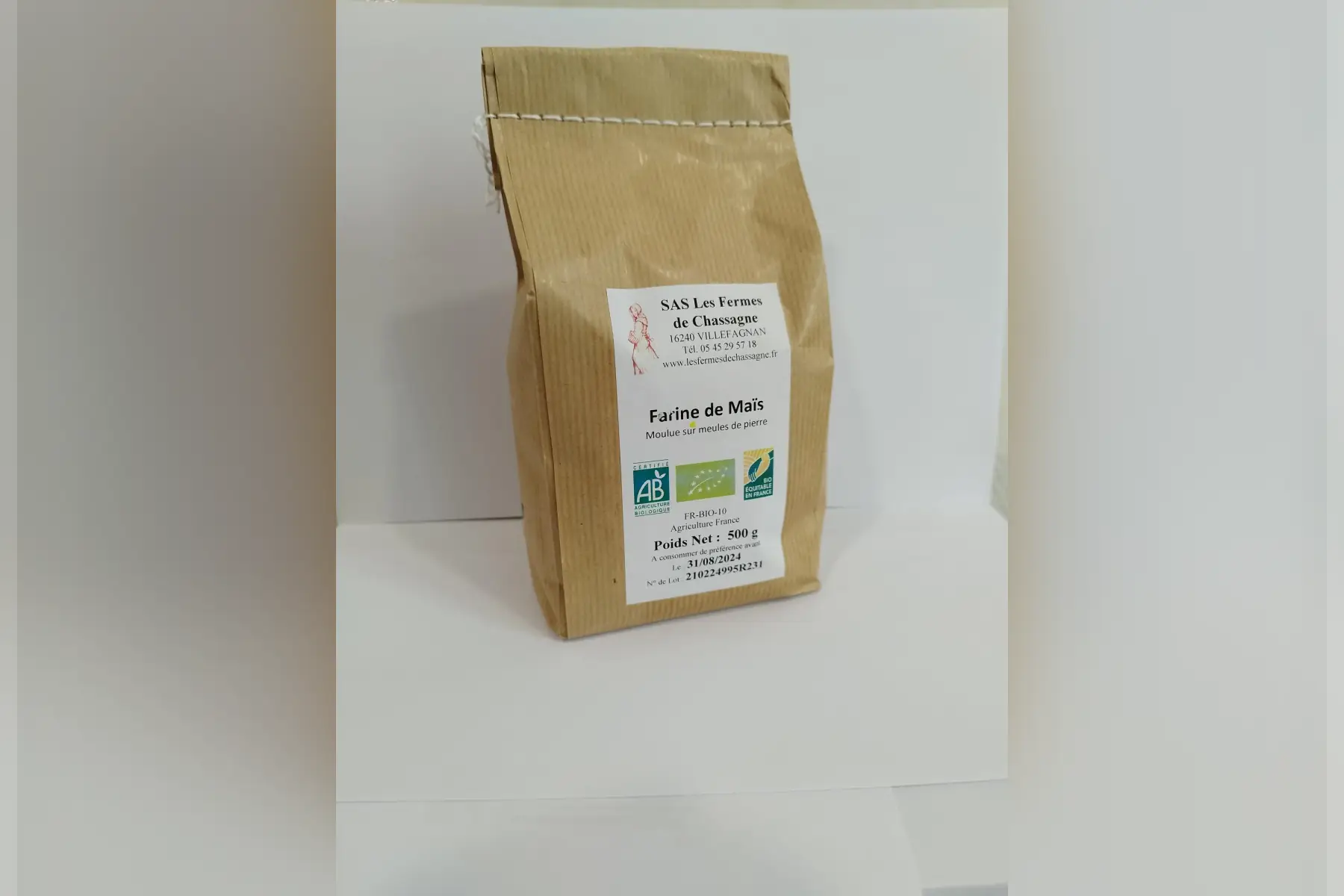 farine de maïs bio