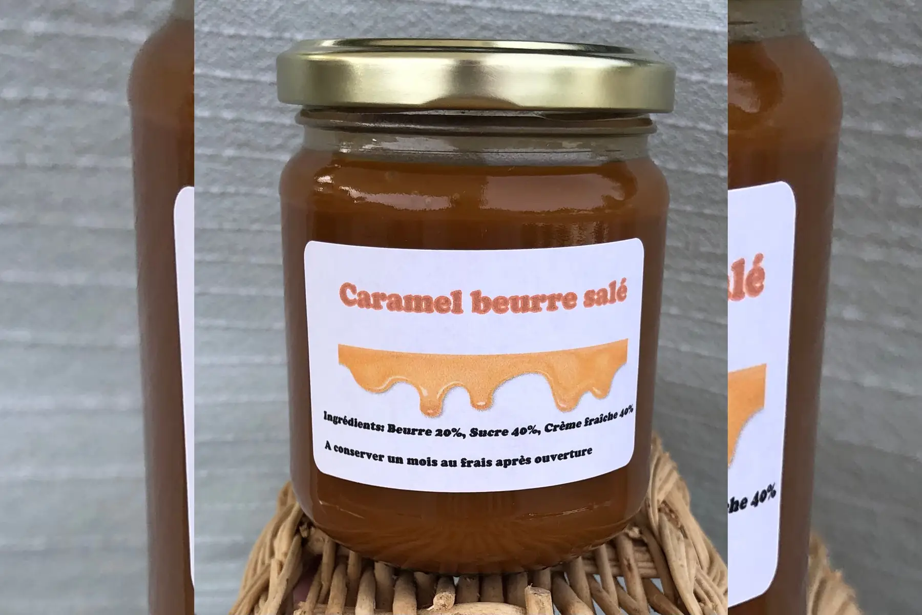 pot de caramel beurre salé de 200g