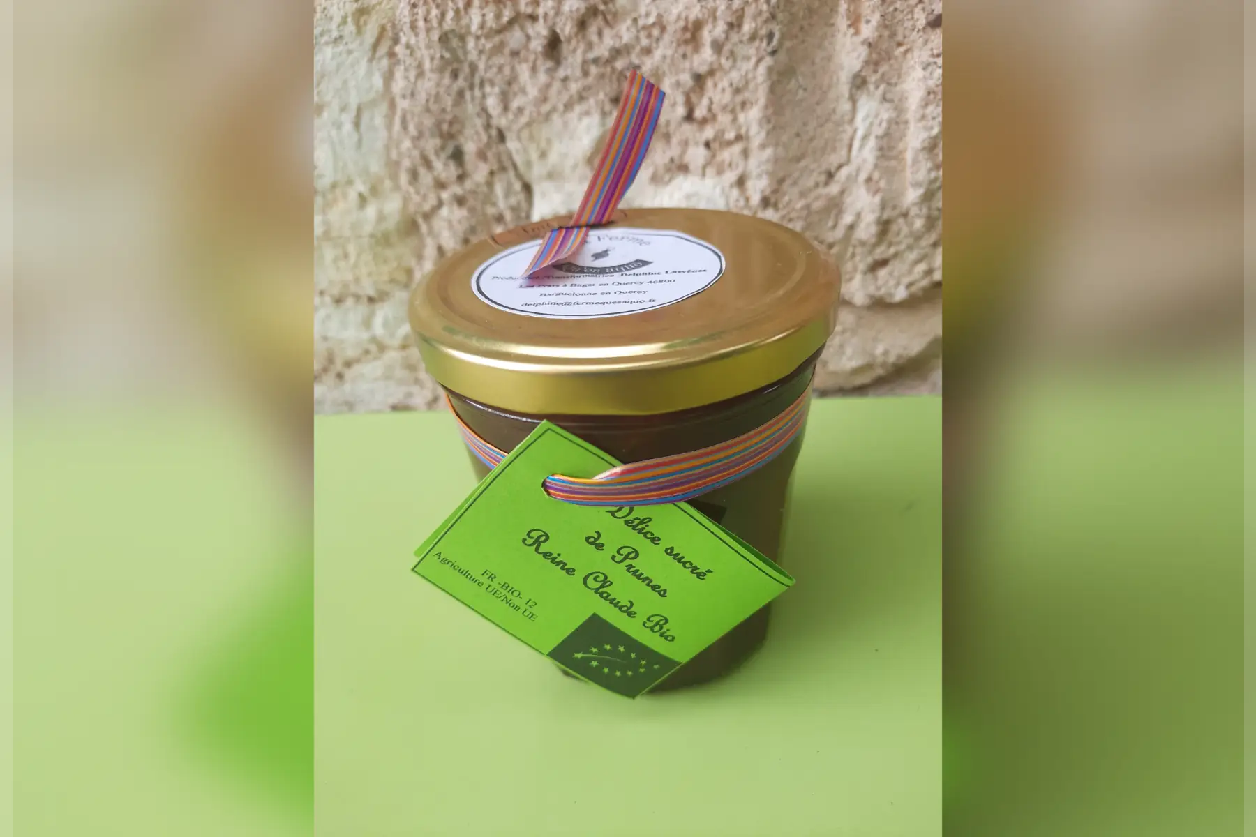 délice sucré de prunes reine-claude